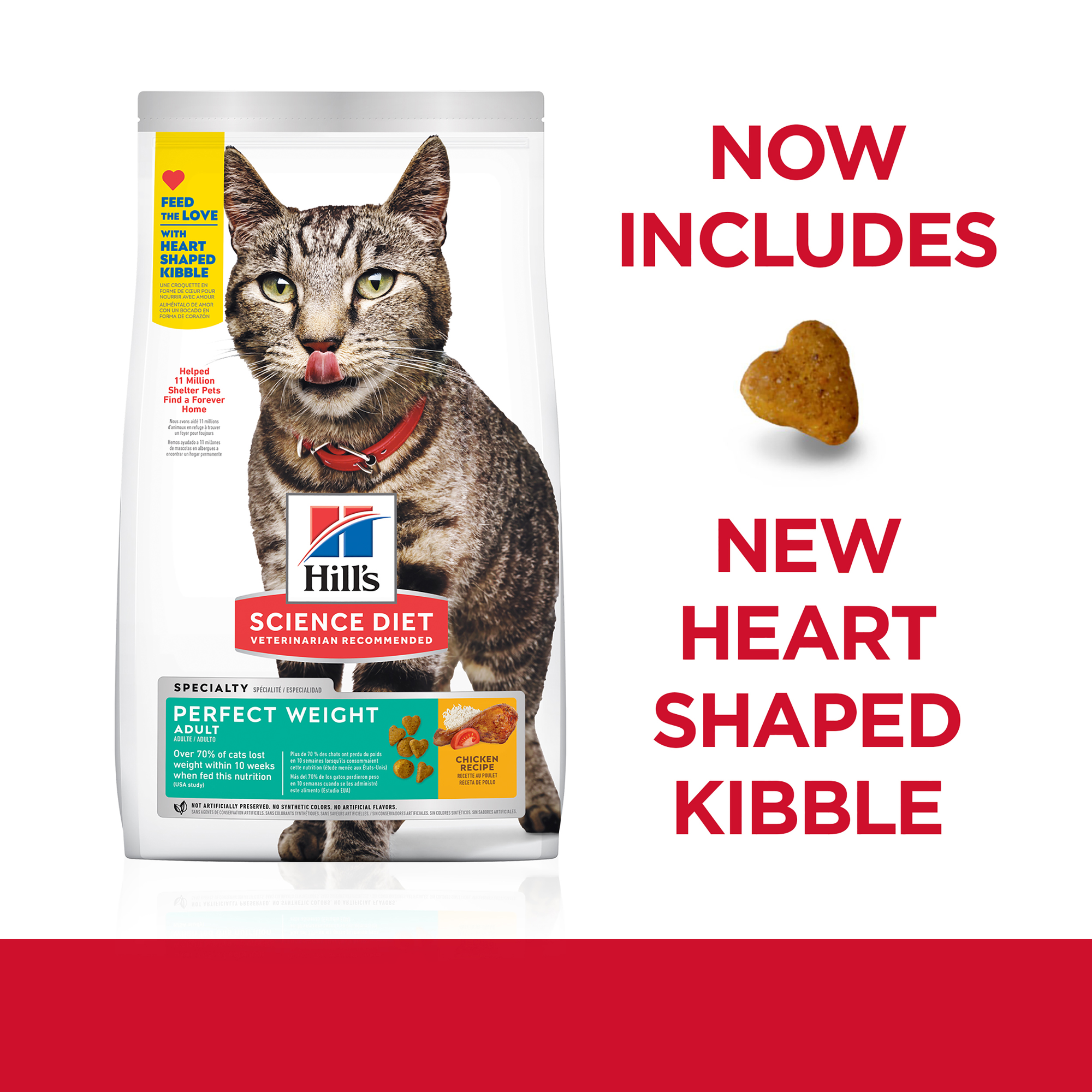 Hill's Science Diet Dry Cat Food Adult Perfect Weight