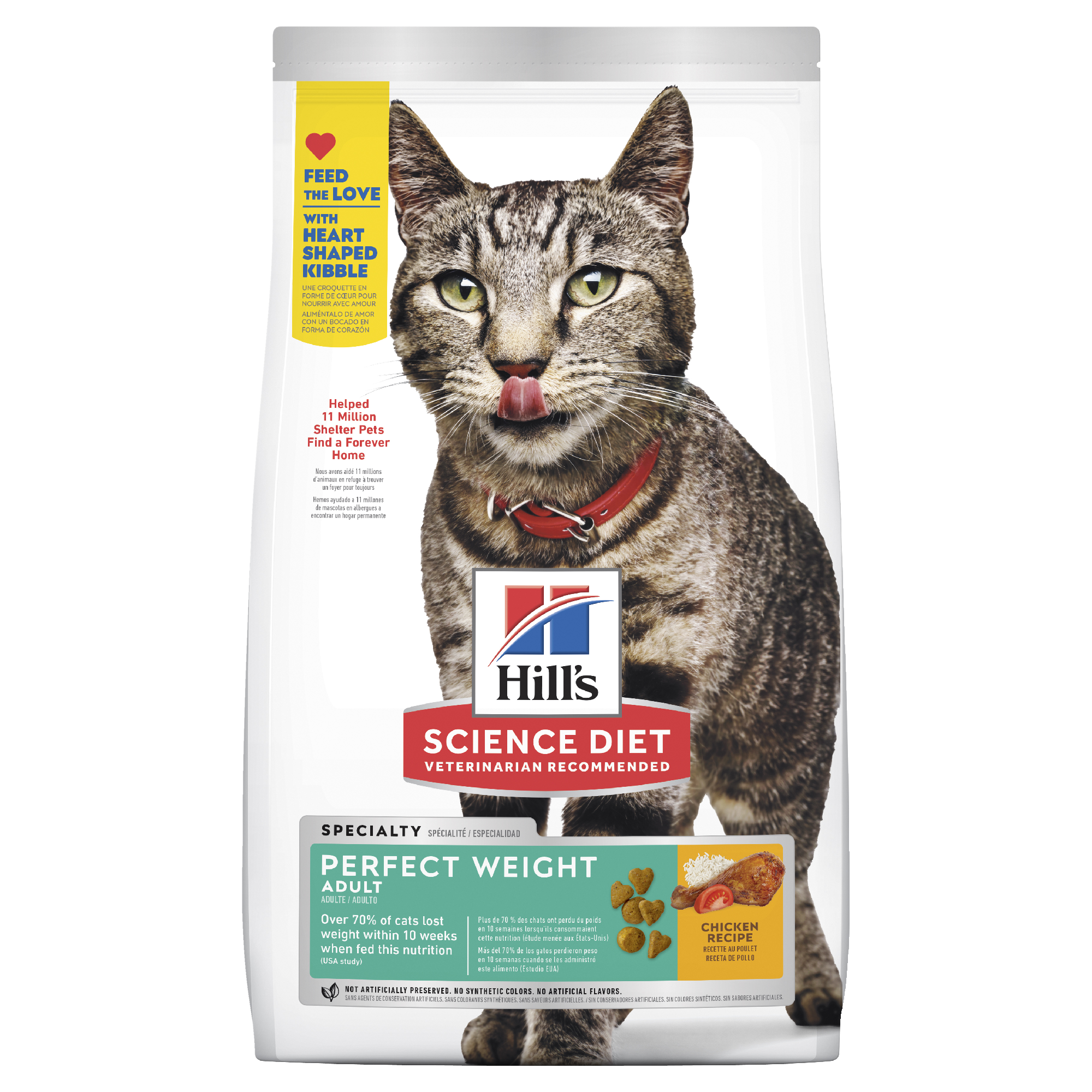 Hill's Science Diet Dry Cat Food Adult Perfect Weight