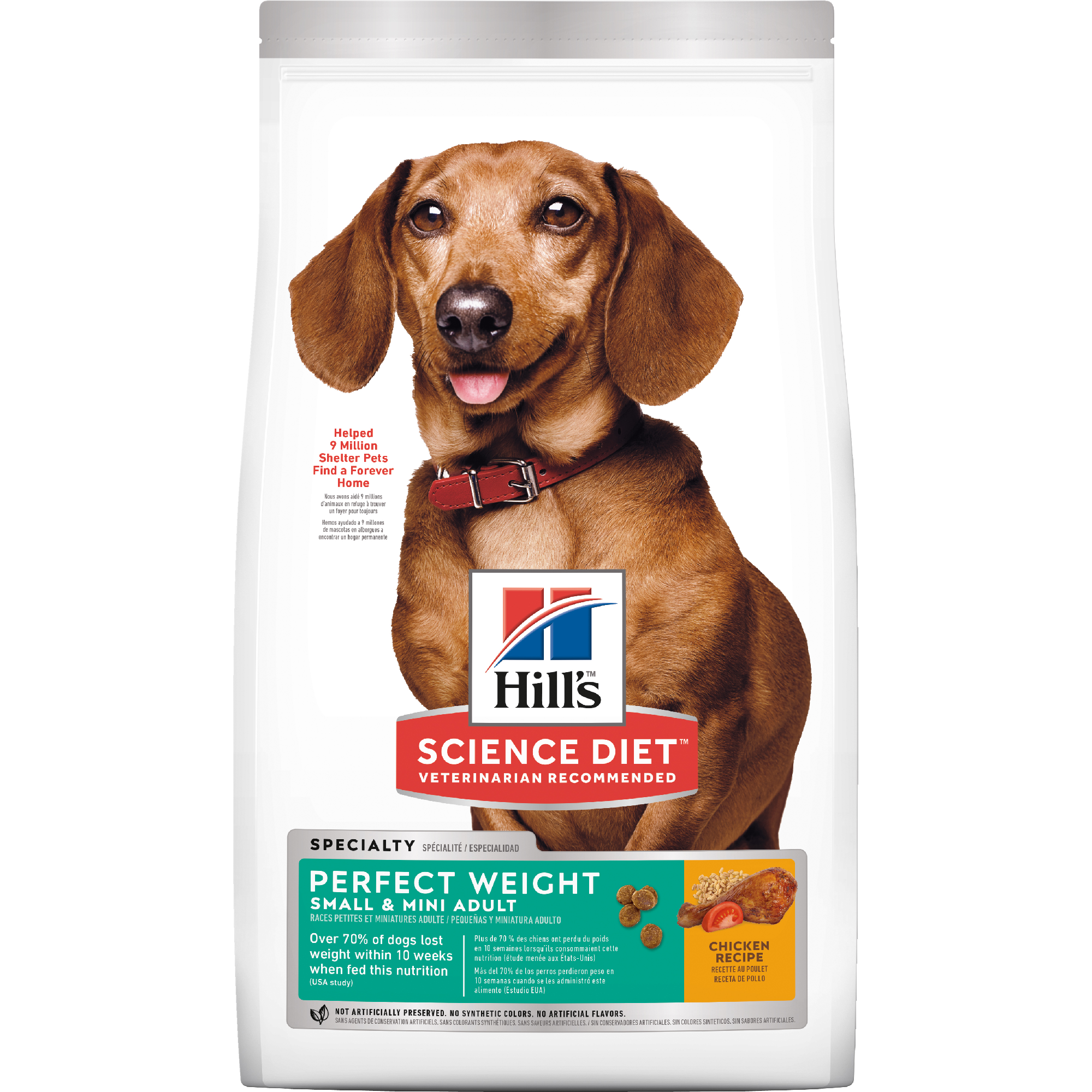 Hill's Science Diet Dry Dog Food Adult Perfect Weight Small & Mini