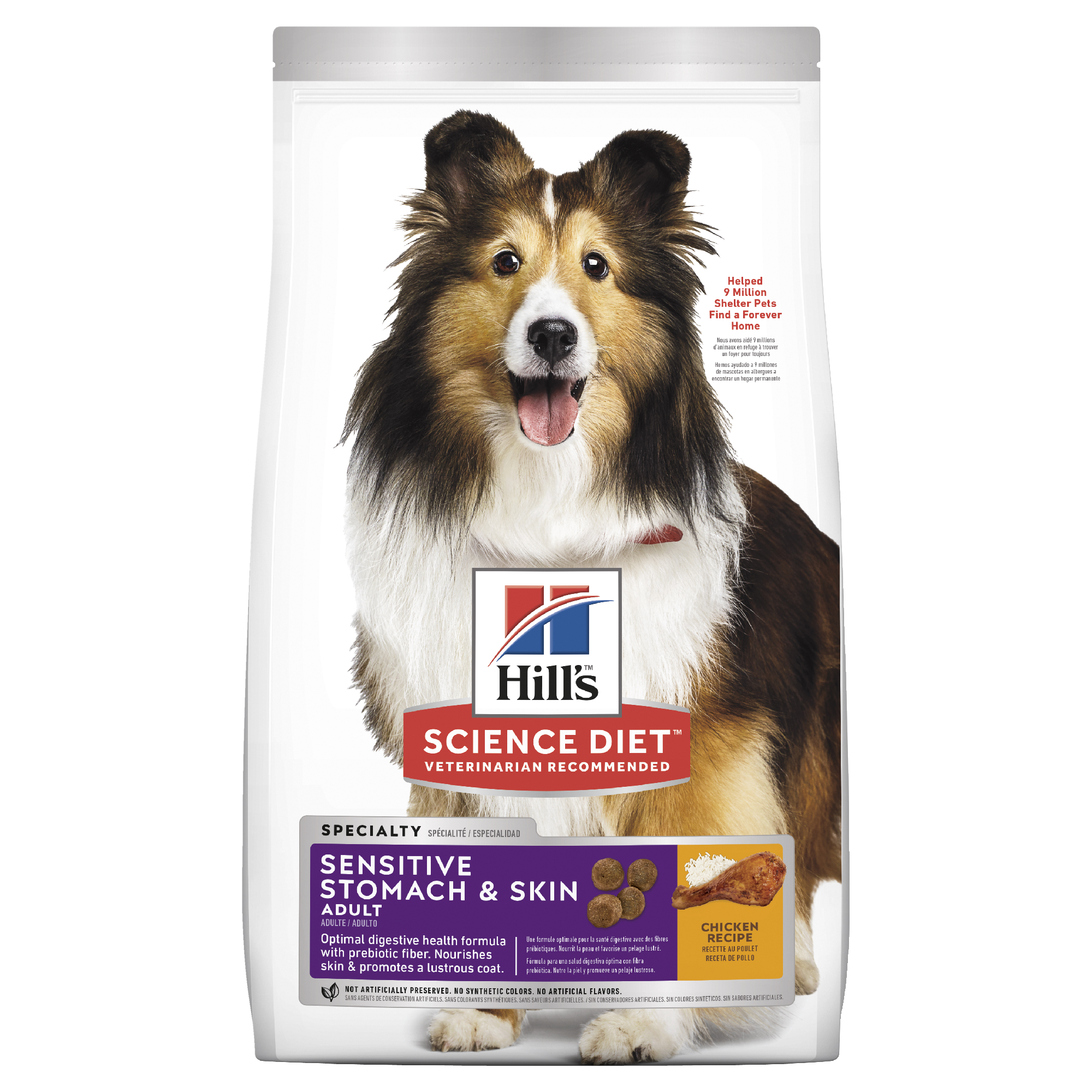 Hill's Science Diet Dry Dog Food Adult Sensitive Stomach & Skin