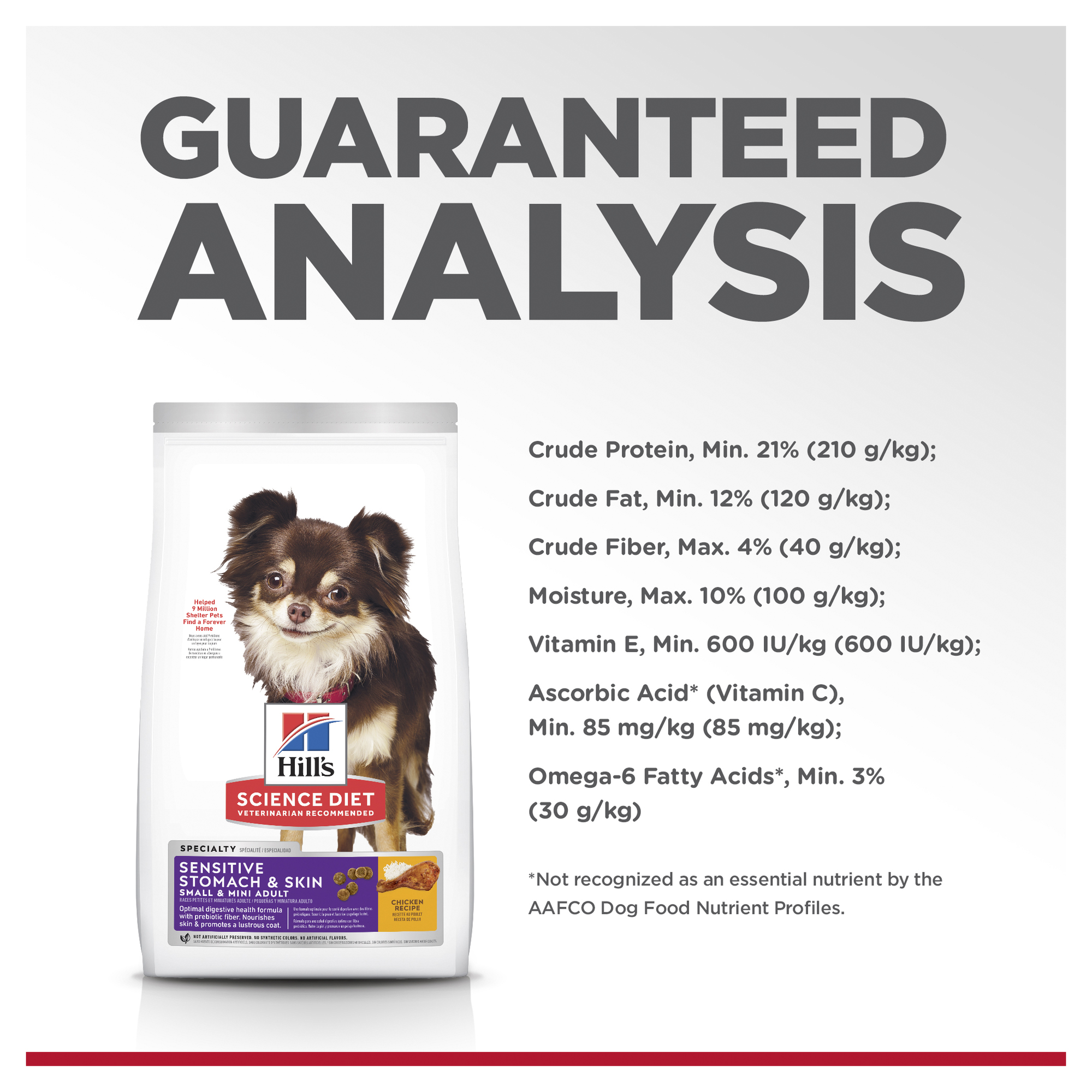 Hill's Science Diet Dry Dog Food Adult Sensitive Skin & Stomach Small & Mini