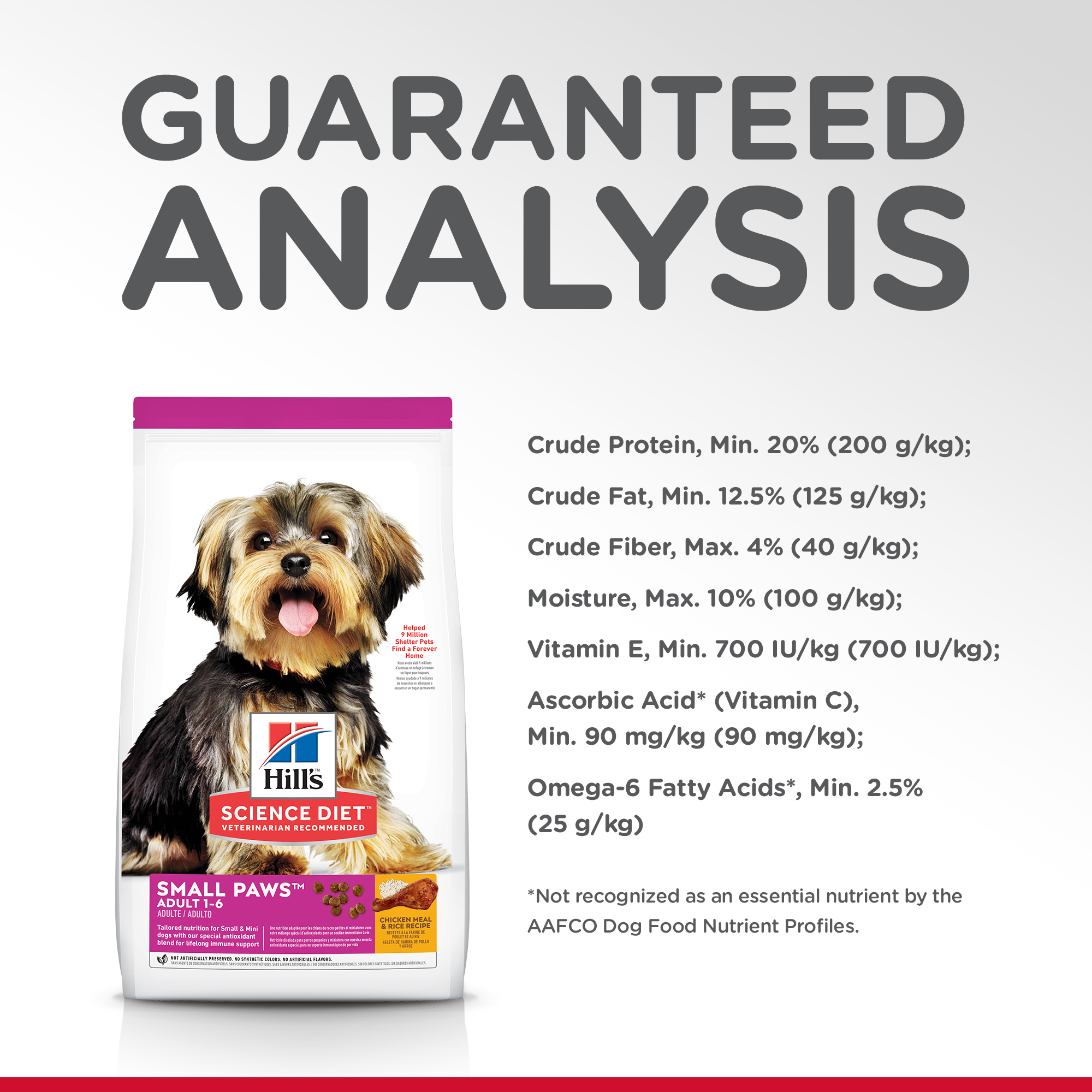 Hill's Science Diet Dry Dog Food Adult Small Paws