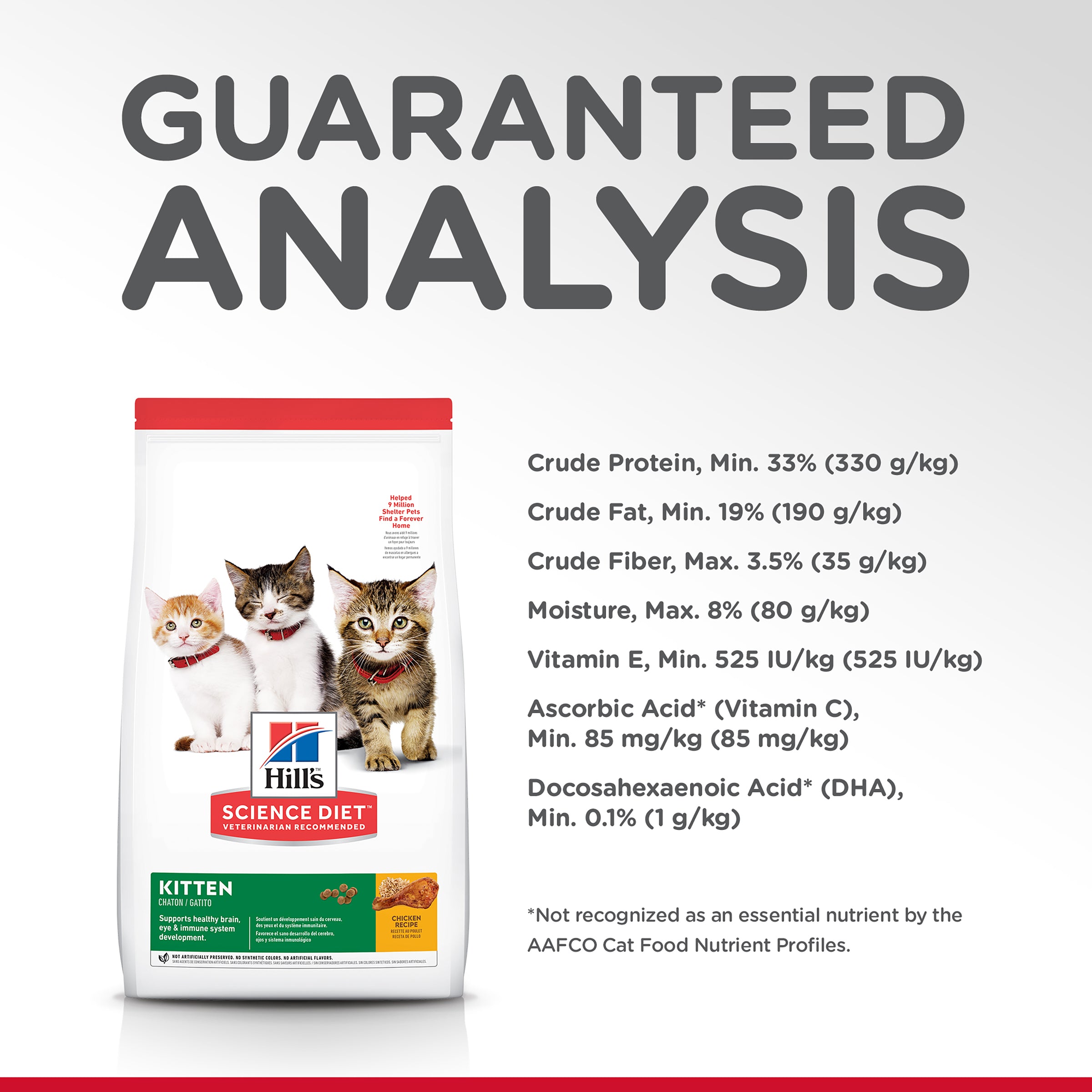 Hill's Science Diet Dry Cat Food Kitten 09