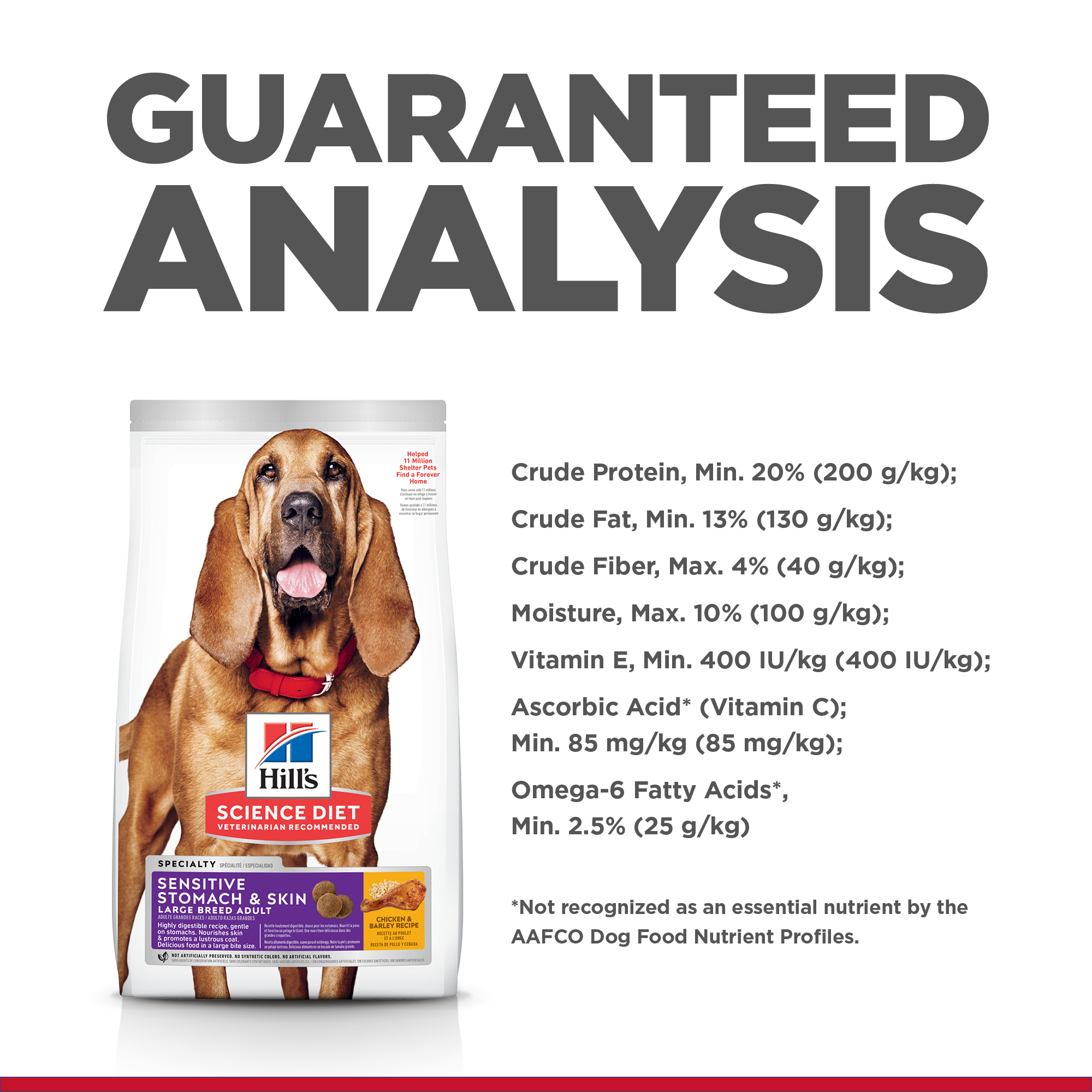 Hill's Science Diet Dry Dog Food Adult Sensitive Stomach & Skin Large Breed