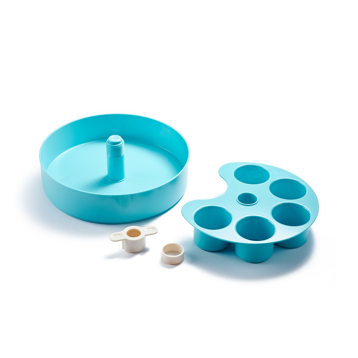 Pet DreamHouse SPIN Interactive Adjustable Slow Feeder Bowl - Cups