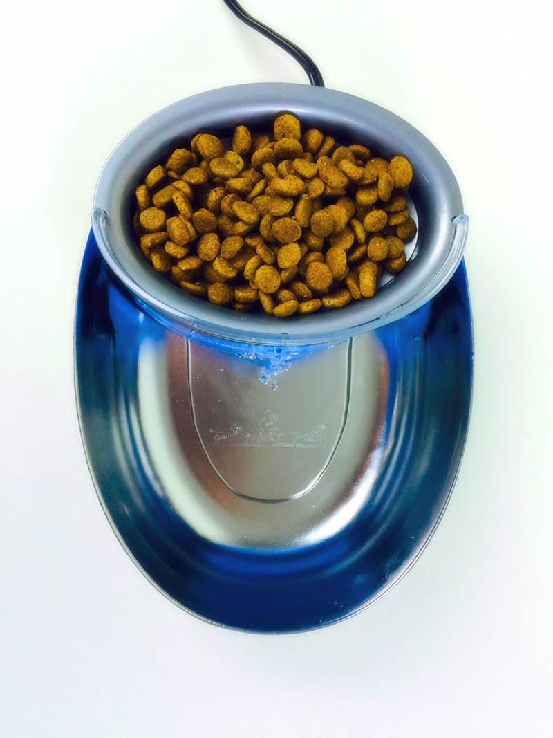 Pioneer Pet Stainless Steel and Plastic Water Food Bowl Drinking Fountain 1.18 Litres 6033