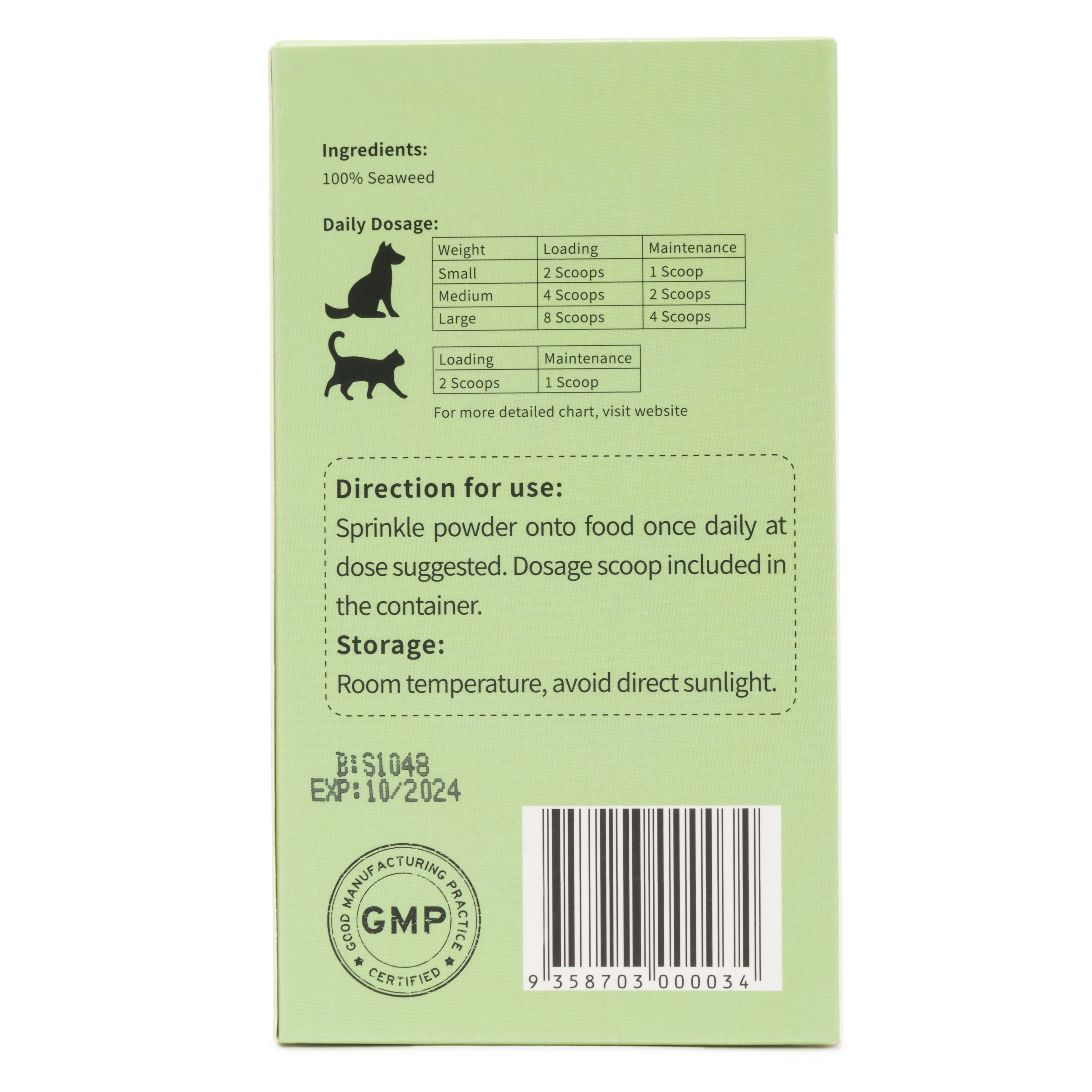 Okey Doggy Organic King Seaweed