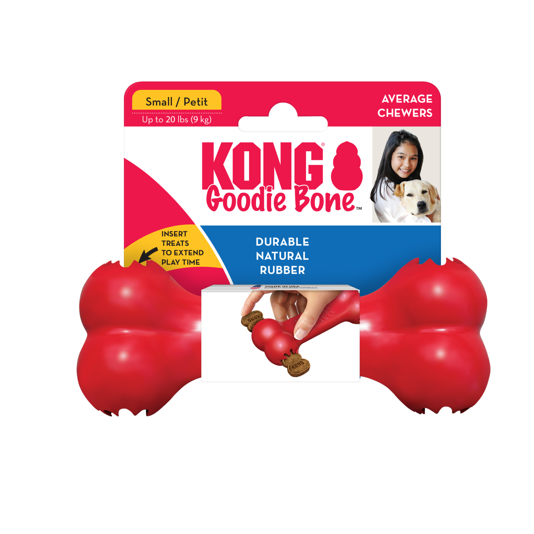 KONG Dog Toys Goodie Bone 01