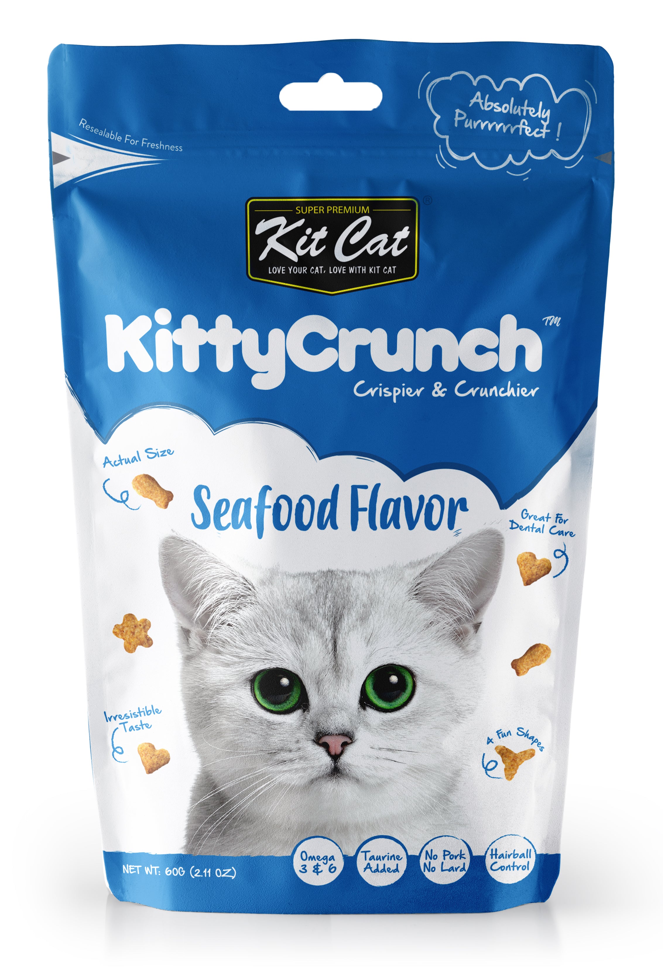 Kit Cat Kitty Crunch Cat Treats 60g