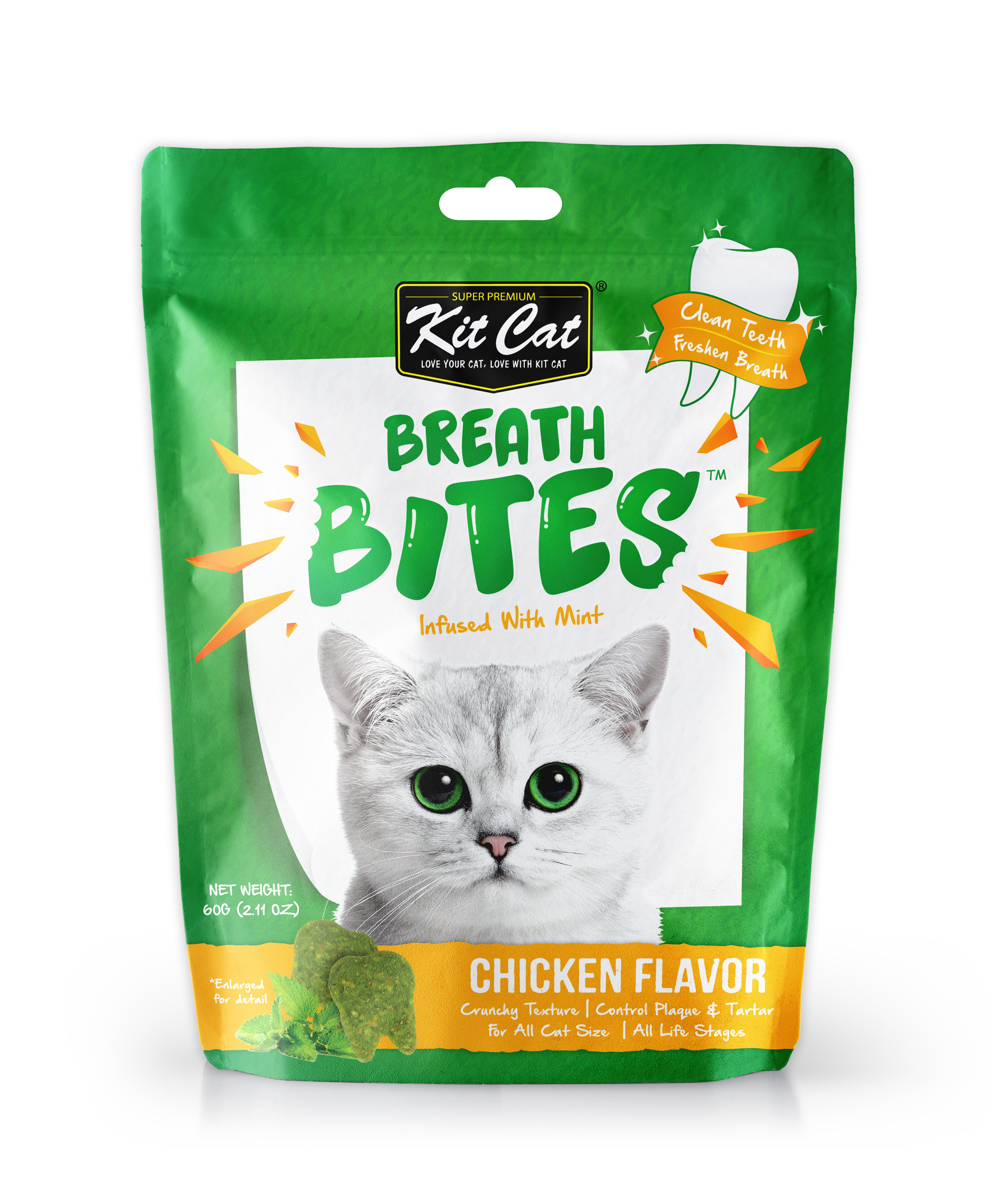 Kit Cat Breath Bites Cat Treats 60g