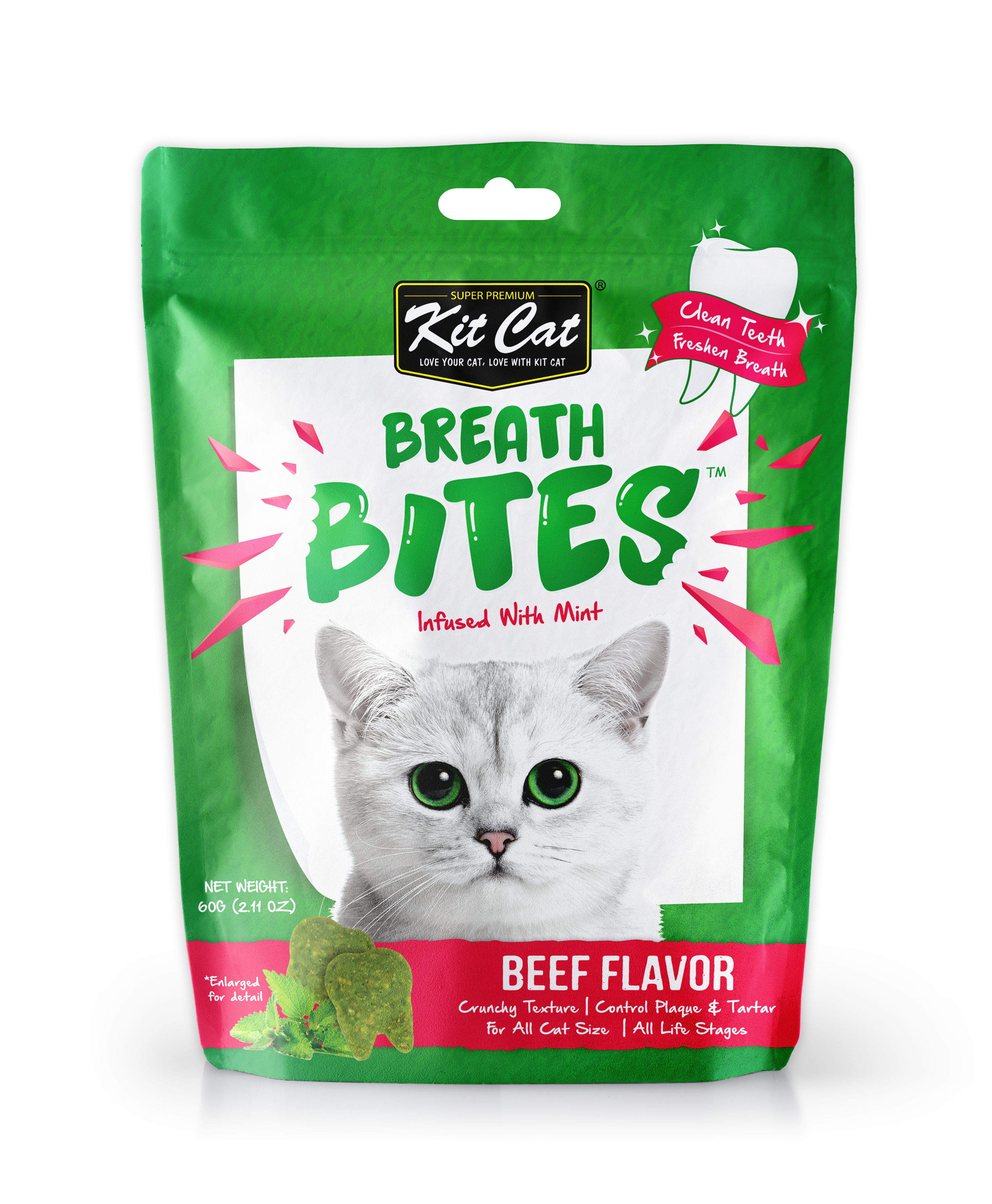 Kit Cat Breath Bites Cat Treats 60g