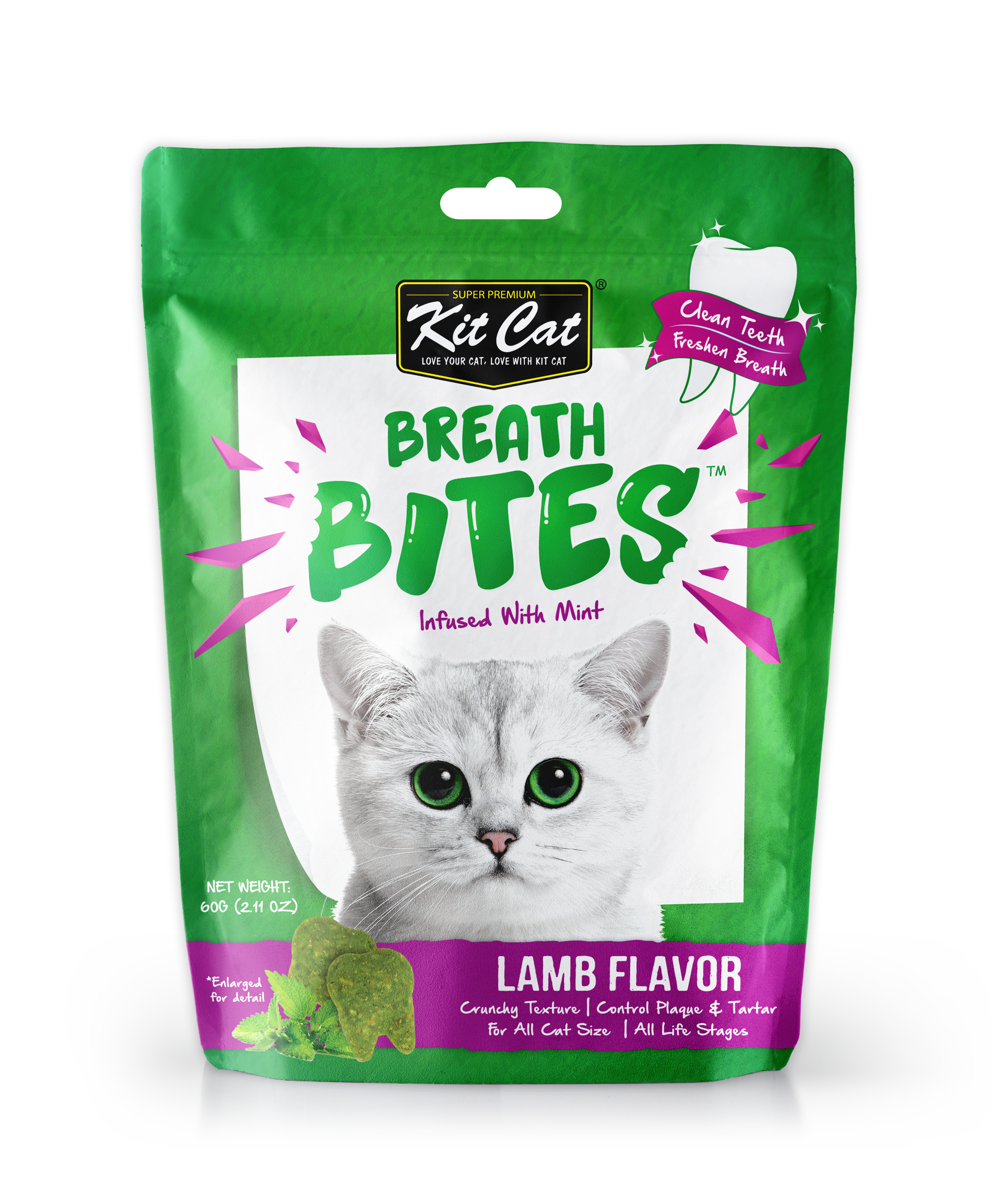 Kit Cat Breath Bites Cat Treats 60g