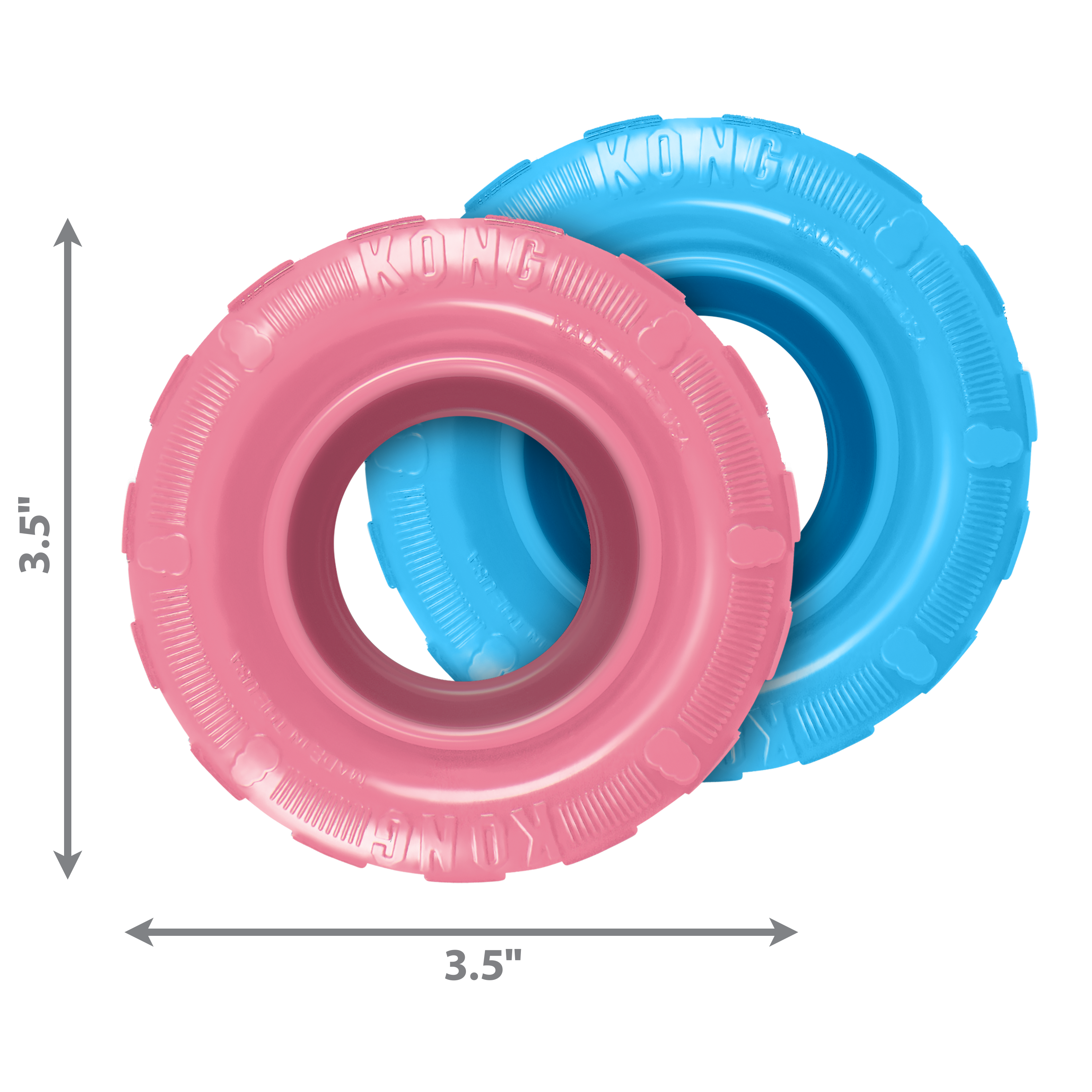 KONG Dog Toys Puppy Tires 05