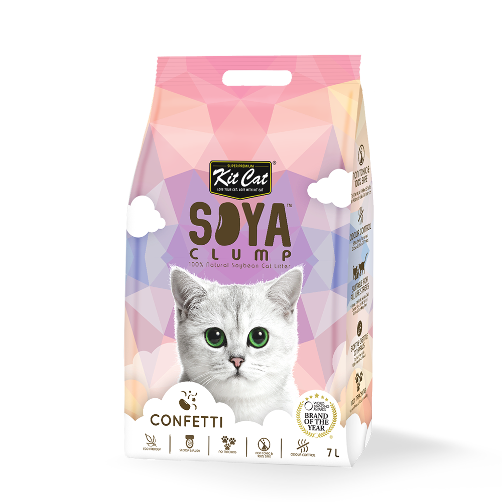Kit Cat Soya Clump Cat Litter 7L
