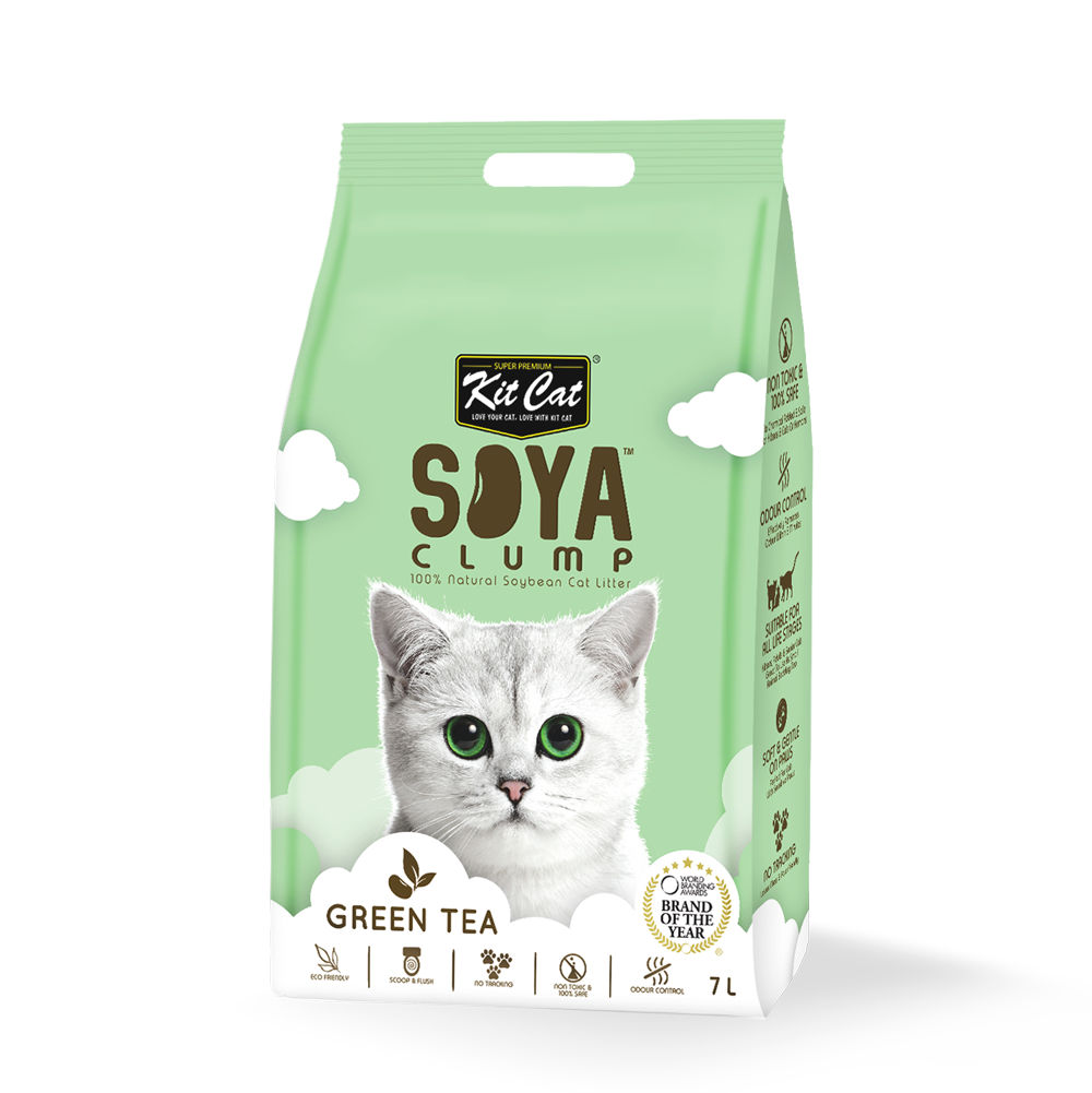 Kit Cat Soya Clump Cat Litter 7L