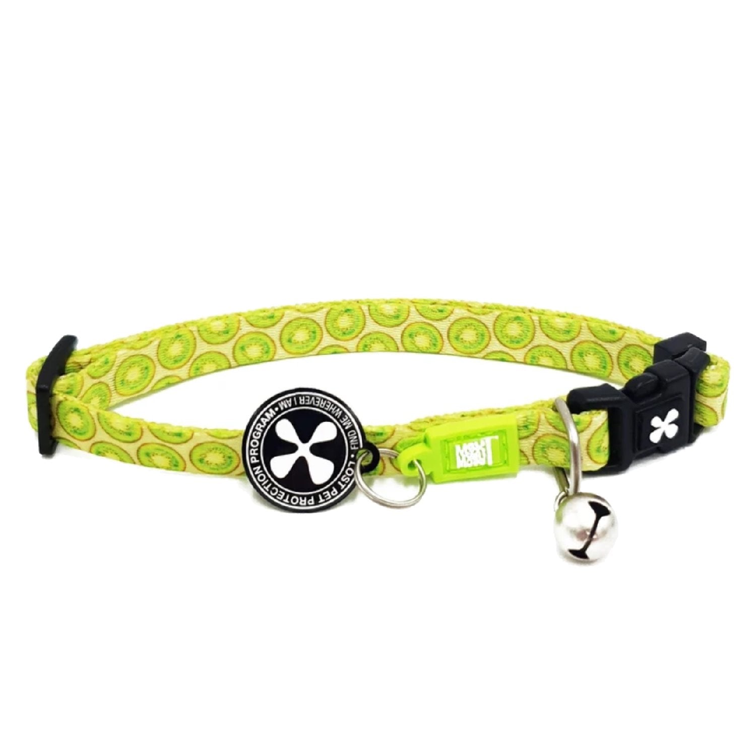 Max & Molly Smart Id Cat Collar - Kiwi 01