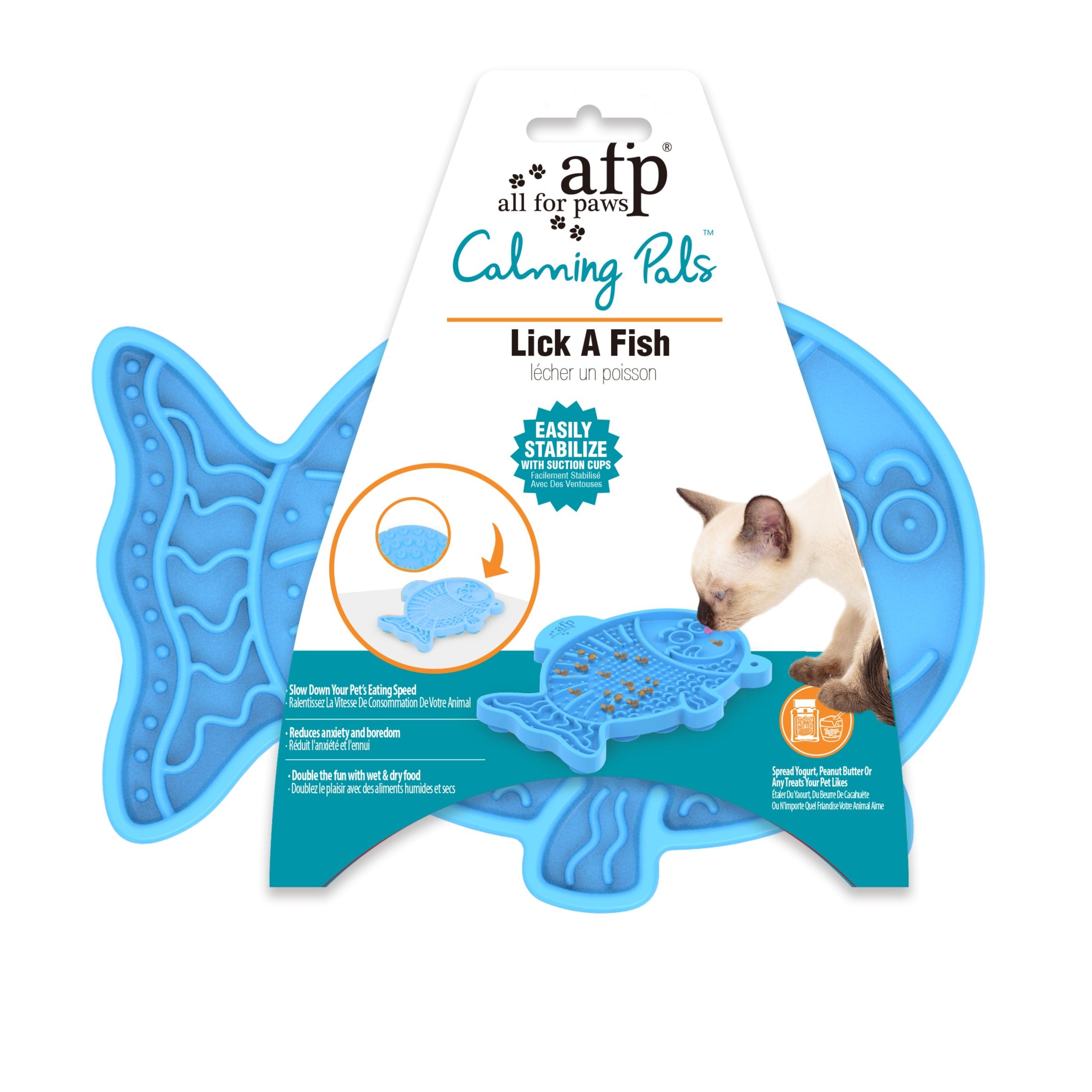 All for Paws AFP Cat Lik Mat Tasty Fish Mat