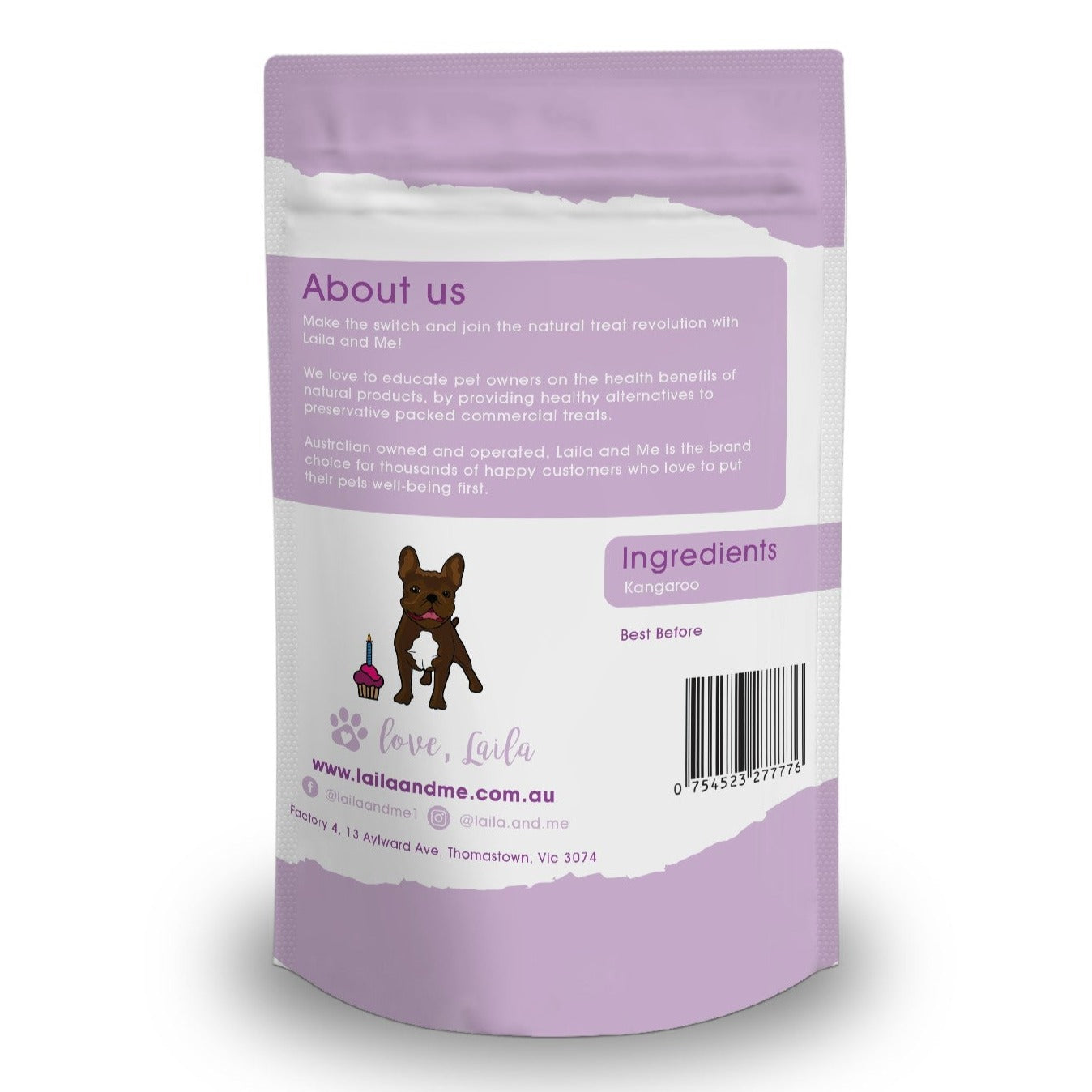 Laila & Me Freeze Dried Raw Kangaroo Treats