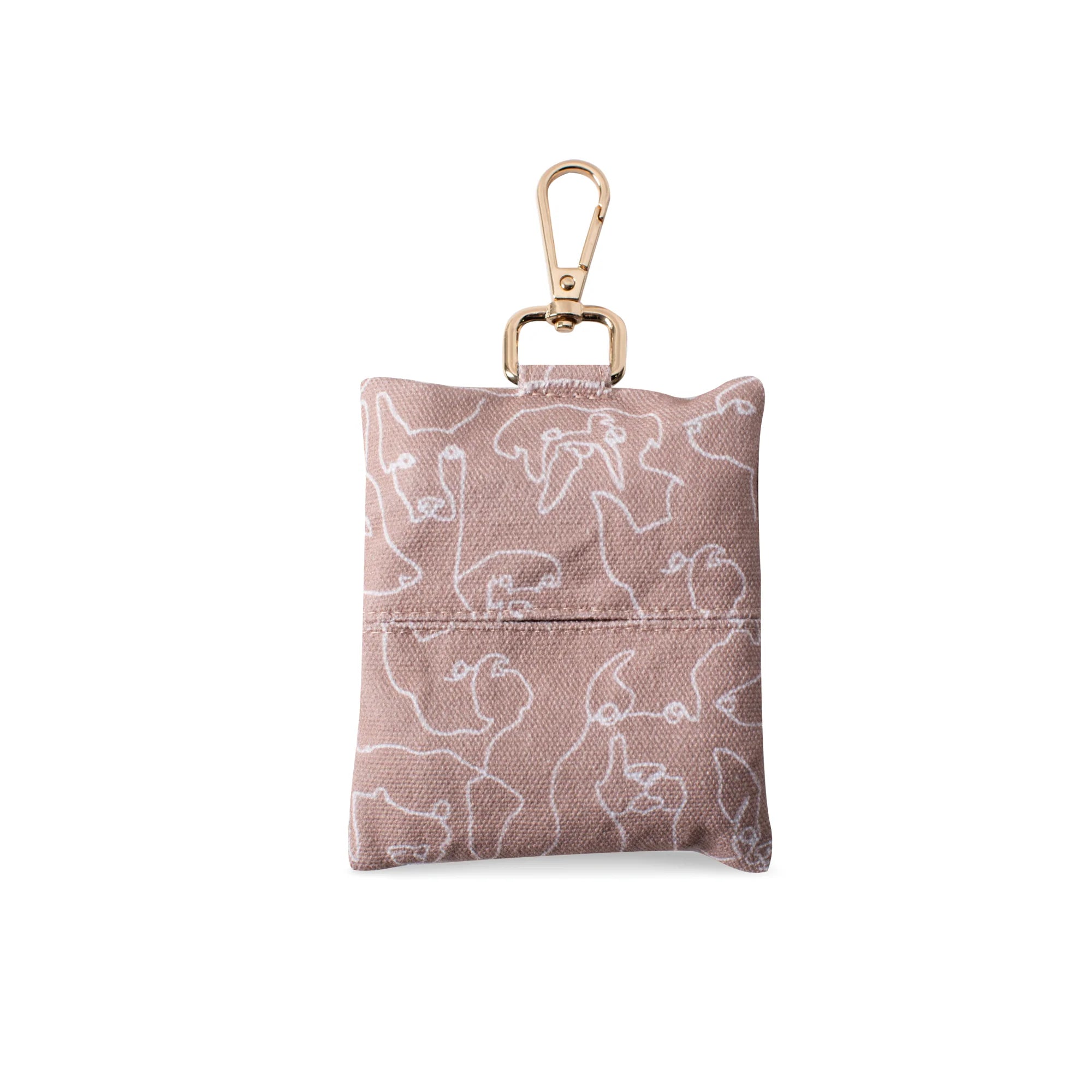 Fringe Studio Canvas Waste Bag Dispenser with Keychain