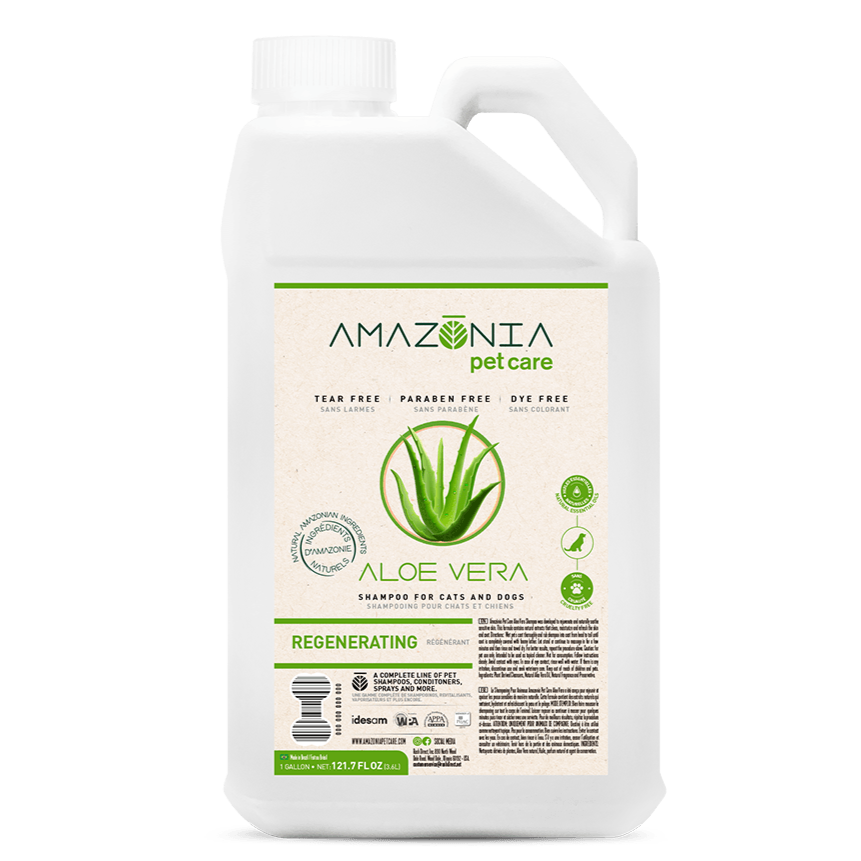 Amazonia Herbal Shampoo Aloe Vera Regenerating for Dogs 3.6L