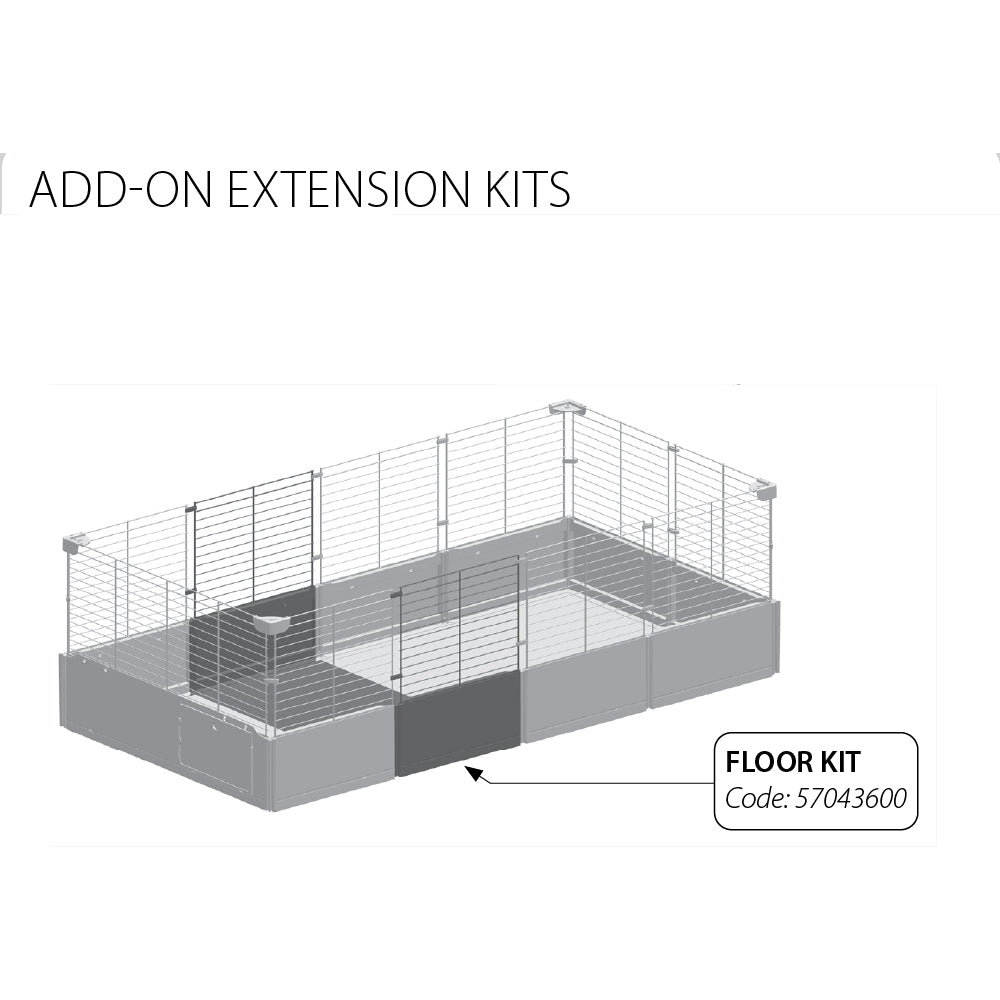 Ferplast Multipla Open Modular Open Cage for Guinea Pigs with Accessories 09