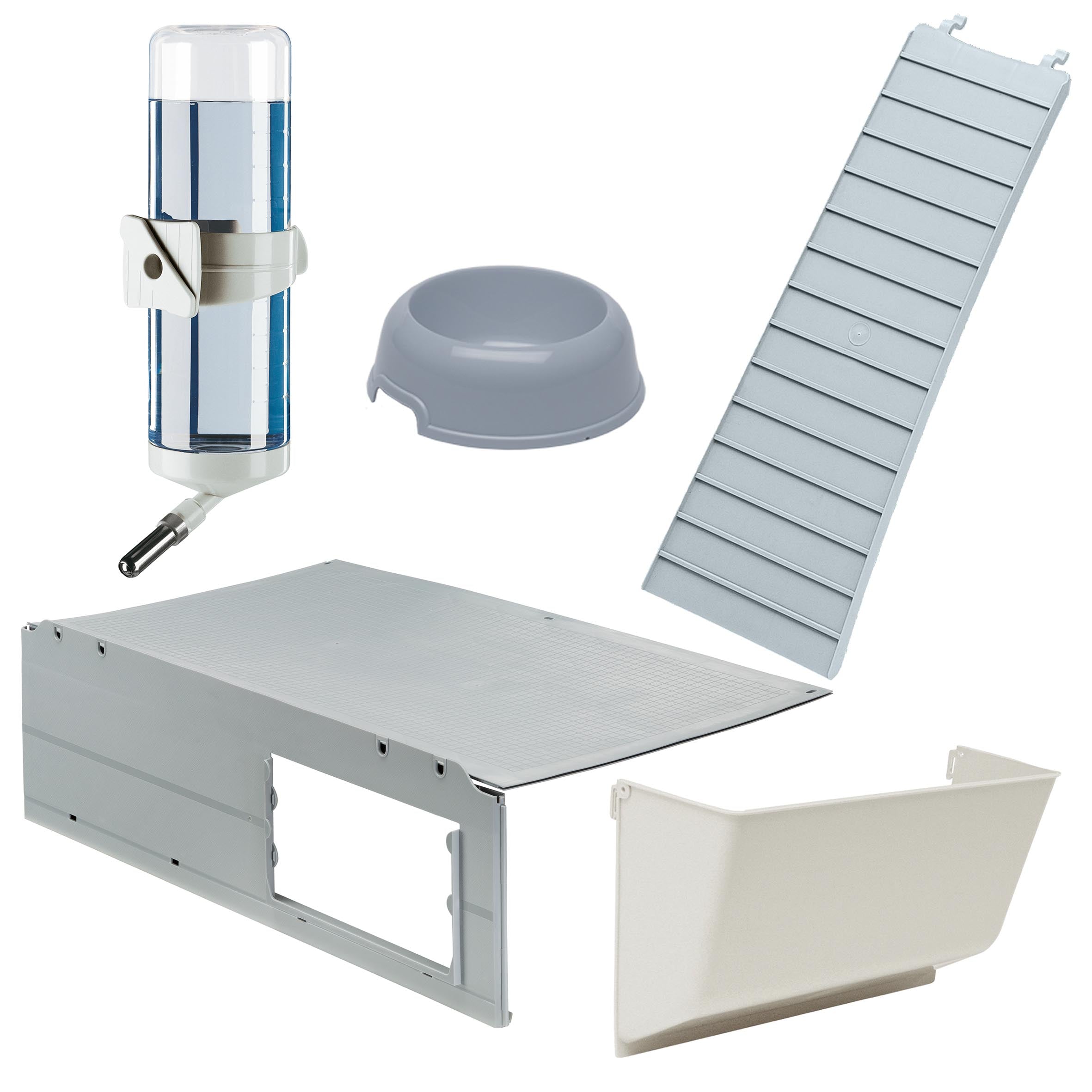 Ferplast Multipla Modular Cage for Rabbits and Guinea Pigs with Complete Accessories 14