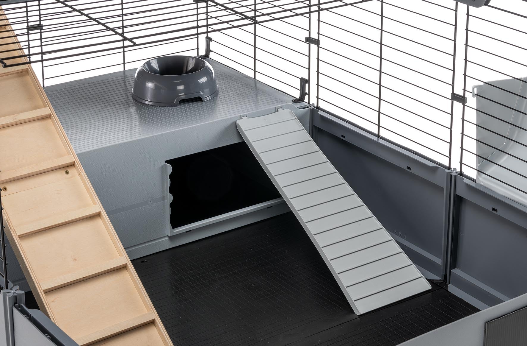 Ferplast Multipla Modular Cage for Rabbits and Guinea Pigs with Complete Accessories 21