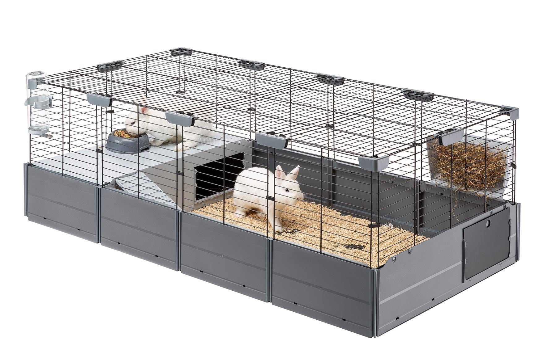 Ferplast Multipla Maxi Modular Cage with accessories for Rabbits and Guinea Pigs 01