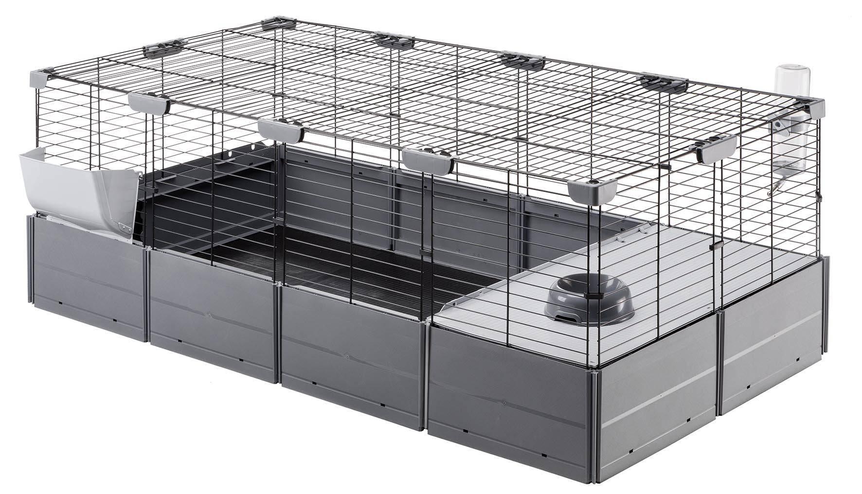 Ferplast Multipla Maxi Modular Cage with accessories for Rabbits and Guinea Pigs 12