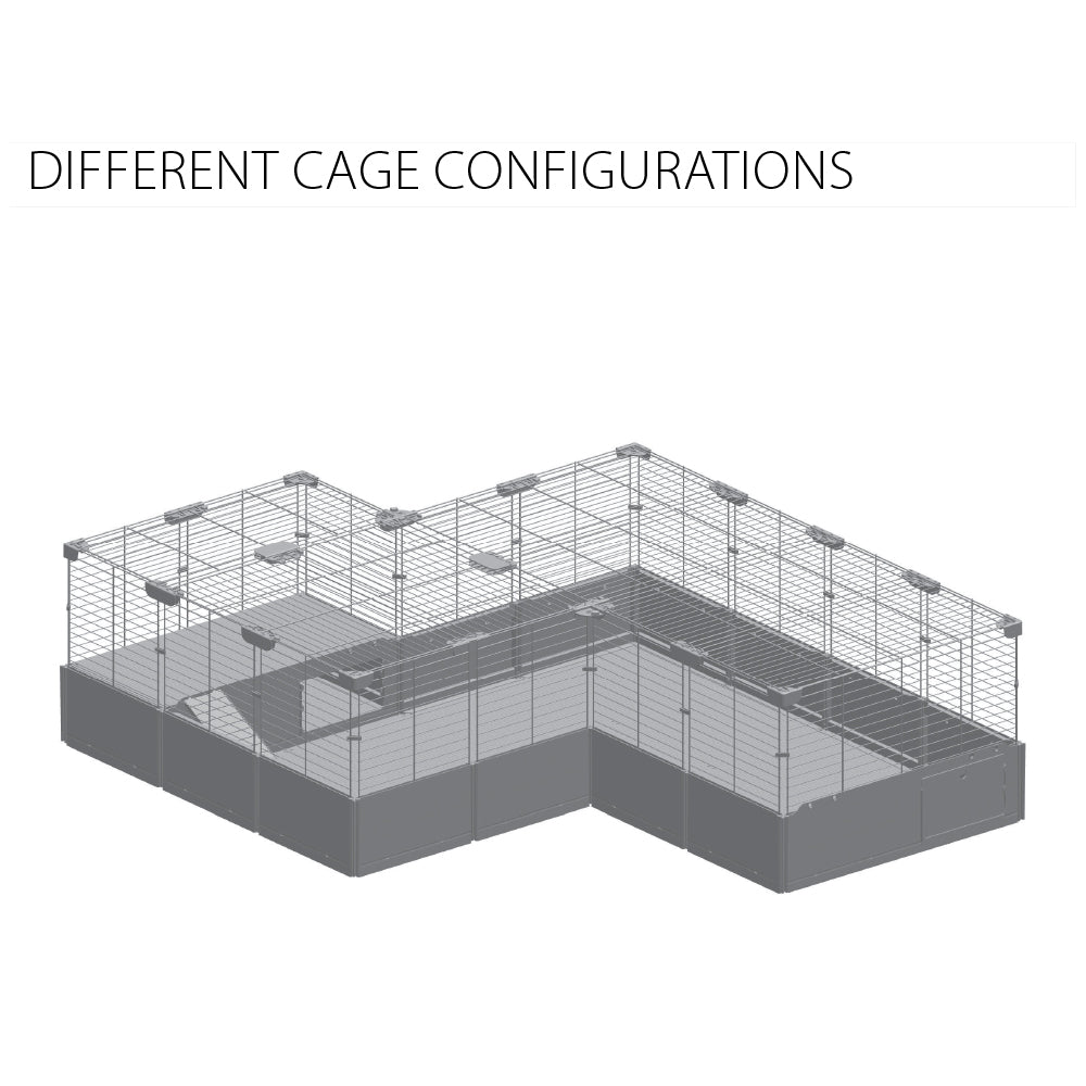Ferplast Multipla Maxi Modular Cage with accessories for Rabbits and Guinea Pigs 21