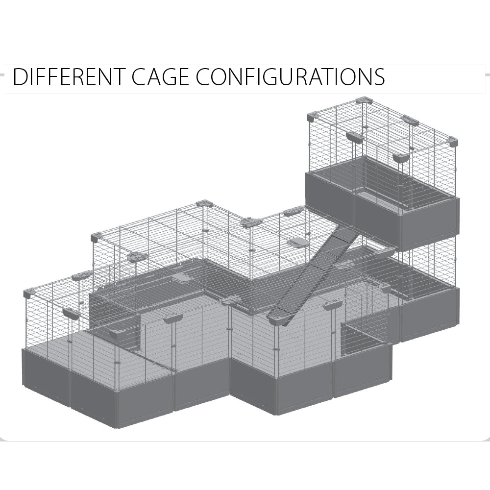Ferplast Multipla Maxi Modular Cage with accessories for Rabbits and Guinea Pigs 22