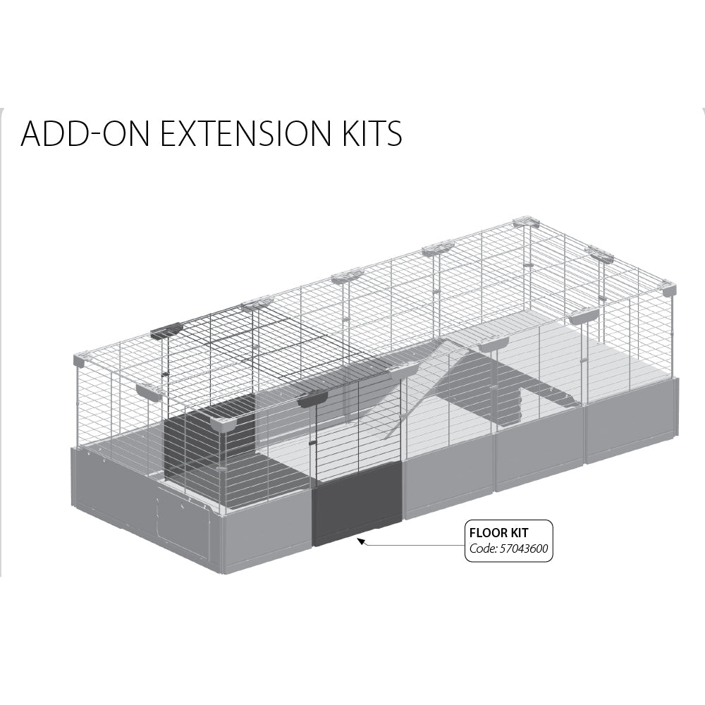 Ferplast Multipla Double Two-Storey Modular Cage with Accessories for Rabbits and Guinea Pigs 19