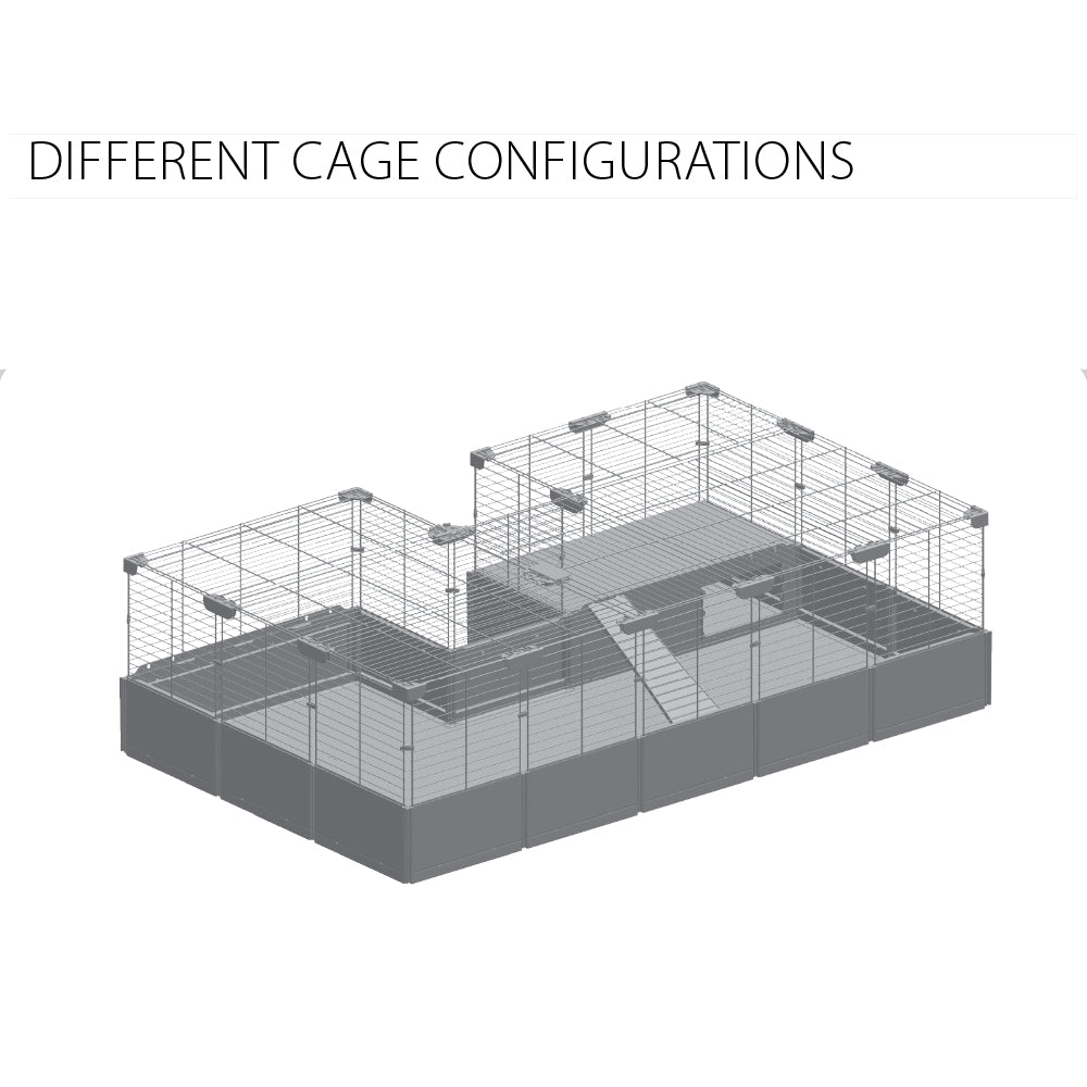 Ferplast Multipla Double Two-Storey Modular Cage with Accessories for Rabbits and Guinea Pigs 21