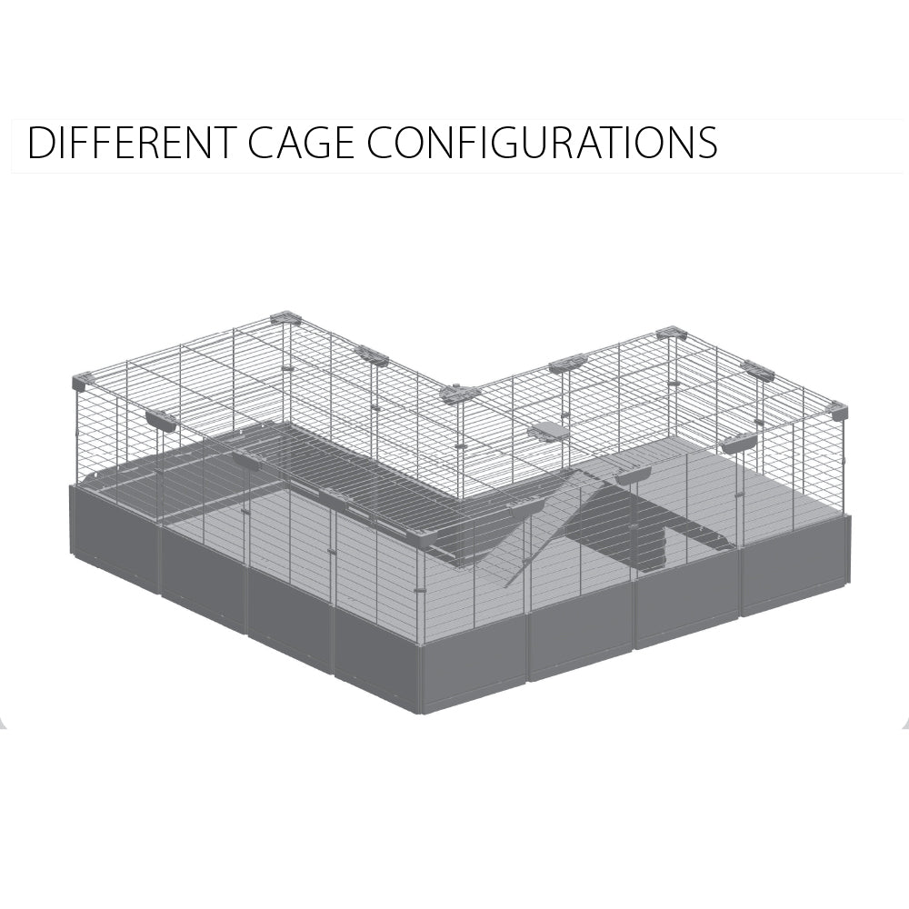 Ferplast Multipla Double Two-Storey Modular Cage with Accessories for Rabbits and Guinea Pigs 23