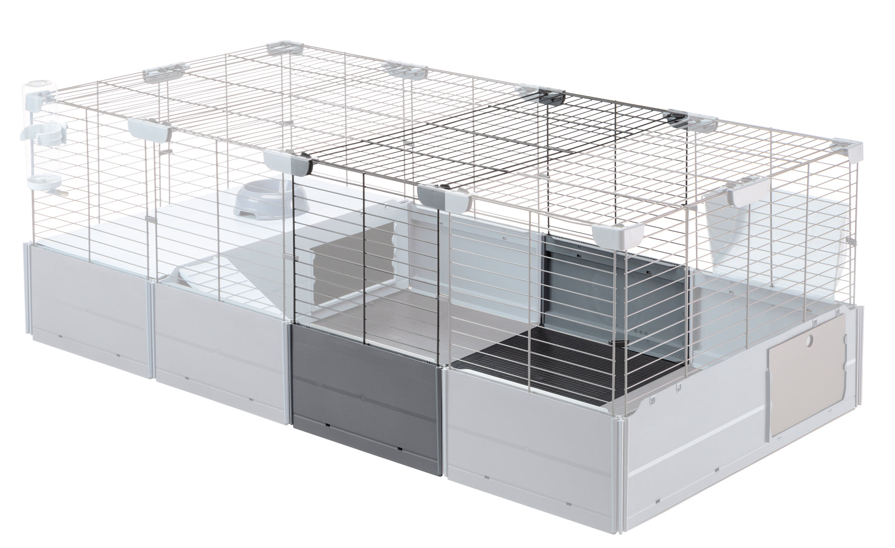 Ferplast Multipla Base Extension for Small Pet Modular Cages 03