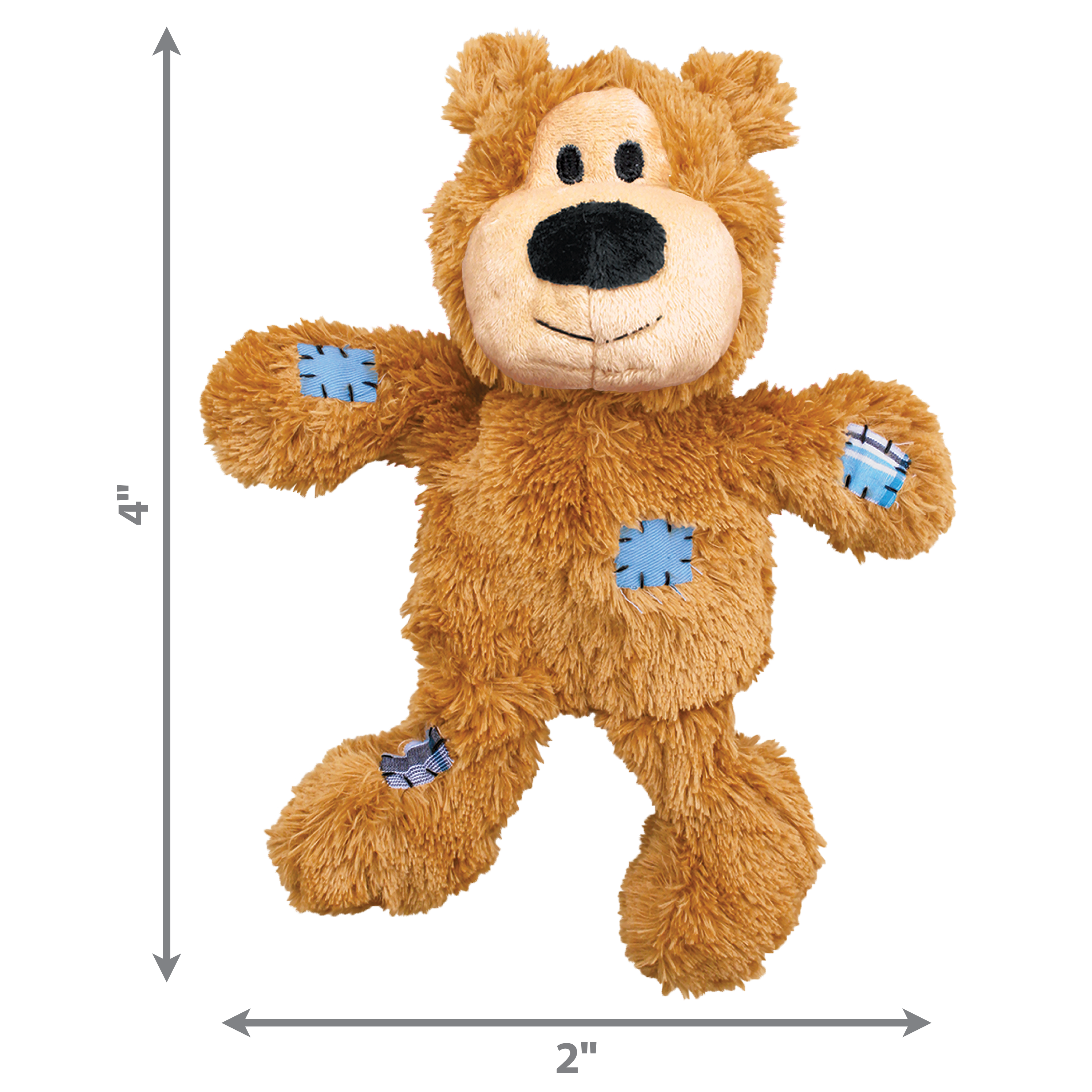 KONG Dog Toys Wild Knots Bear Assorted 08