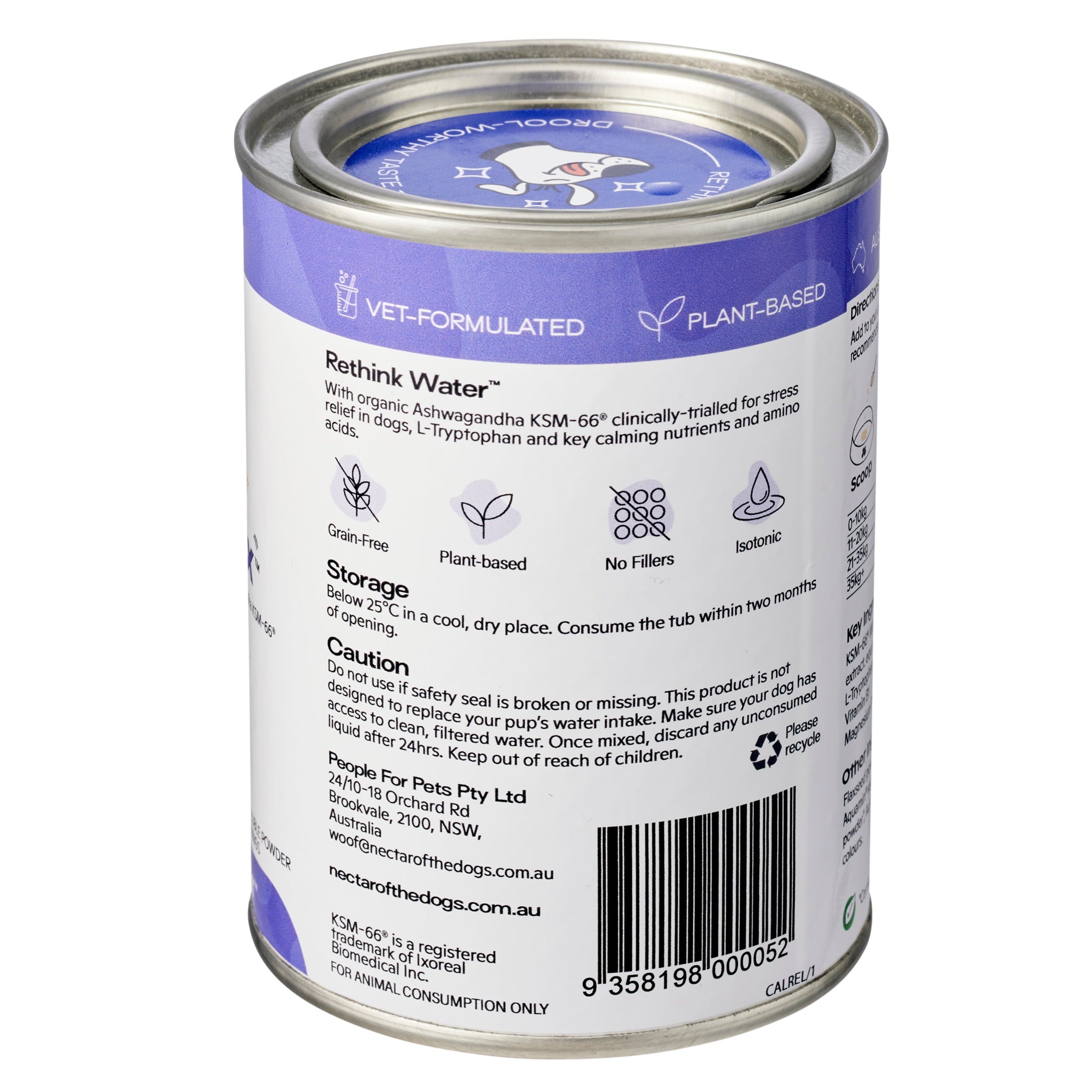 Nectar of The Dogs Calm + Relax Supplement Powder For Dogs 02