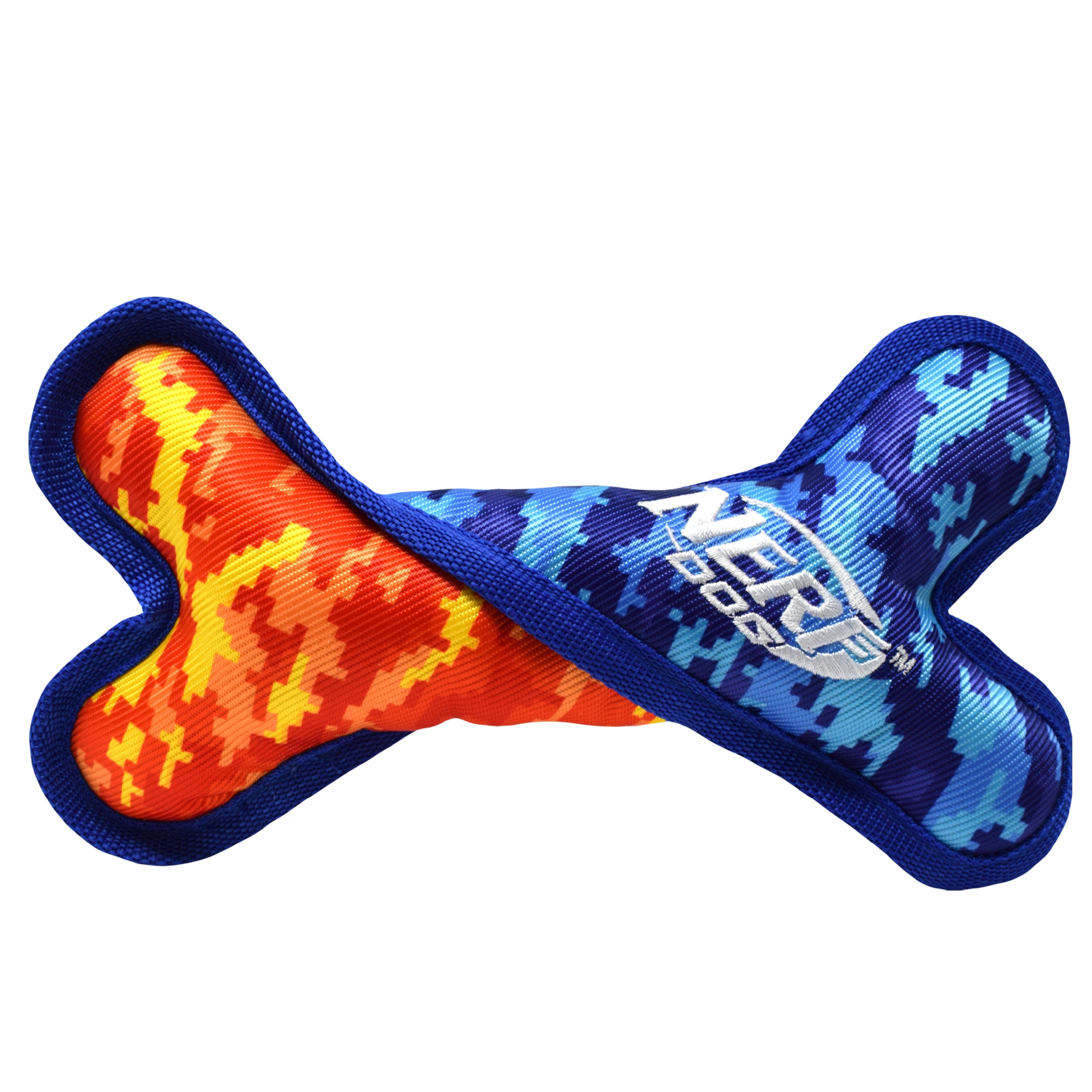 Nerf Grs Nylon Dog Toy - Crunch & Squeak Twisted Bone 25cm 04