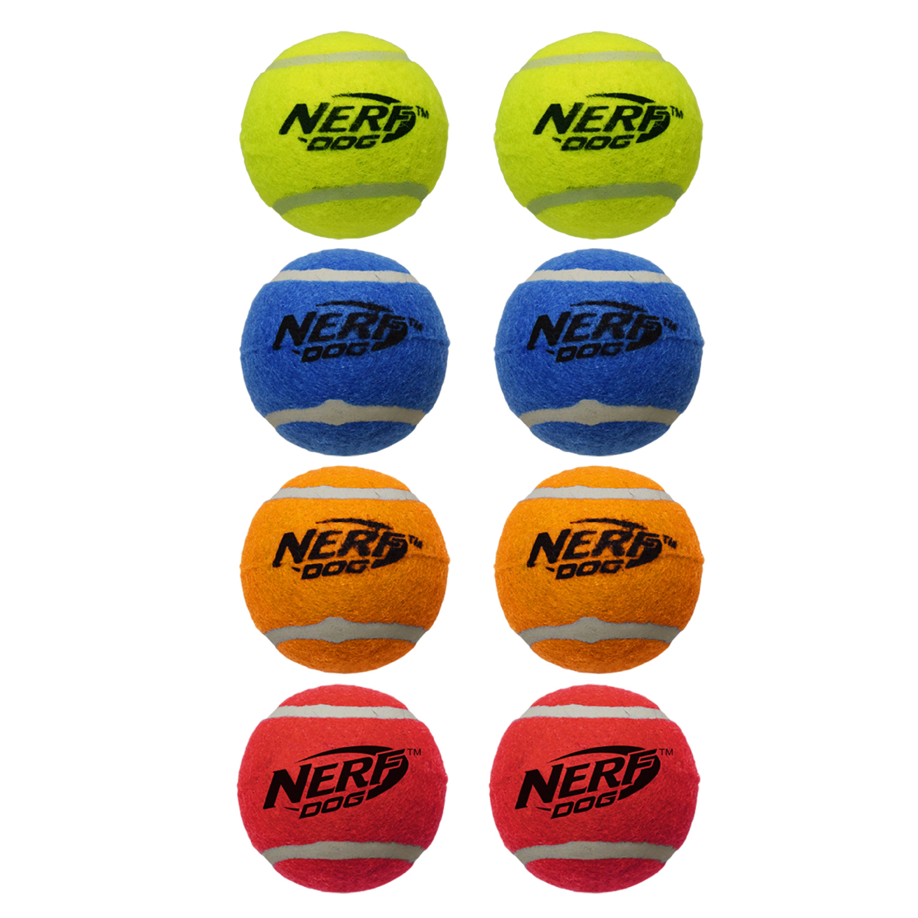 Nerf Dog Toy - Tennis Balls 5.0cm 8-Pack 03
