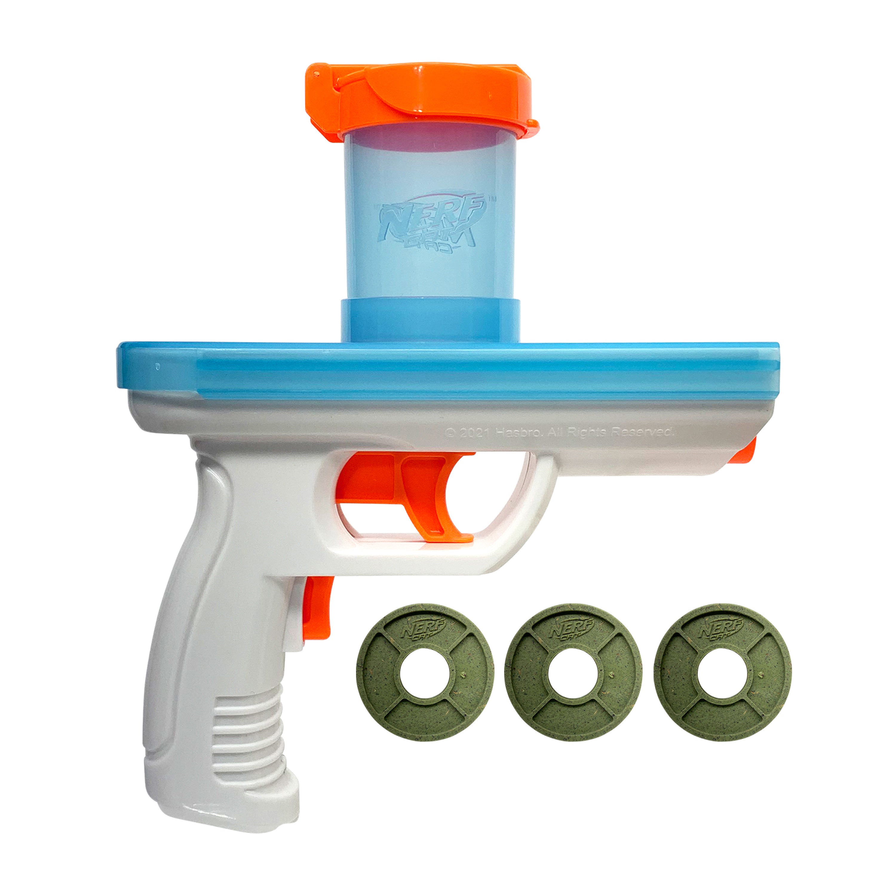 Nerf Cat Toy - Catnip Blaster with 3 Discs 03