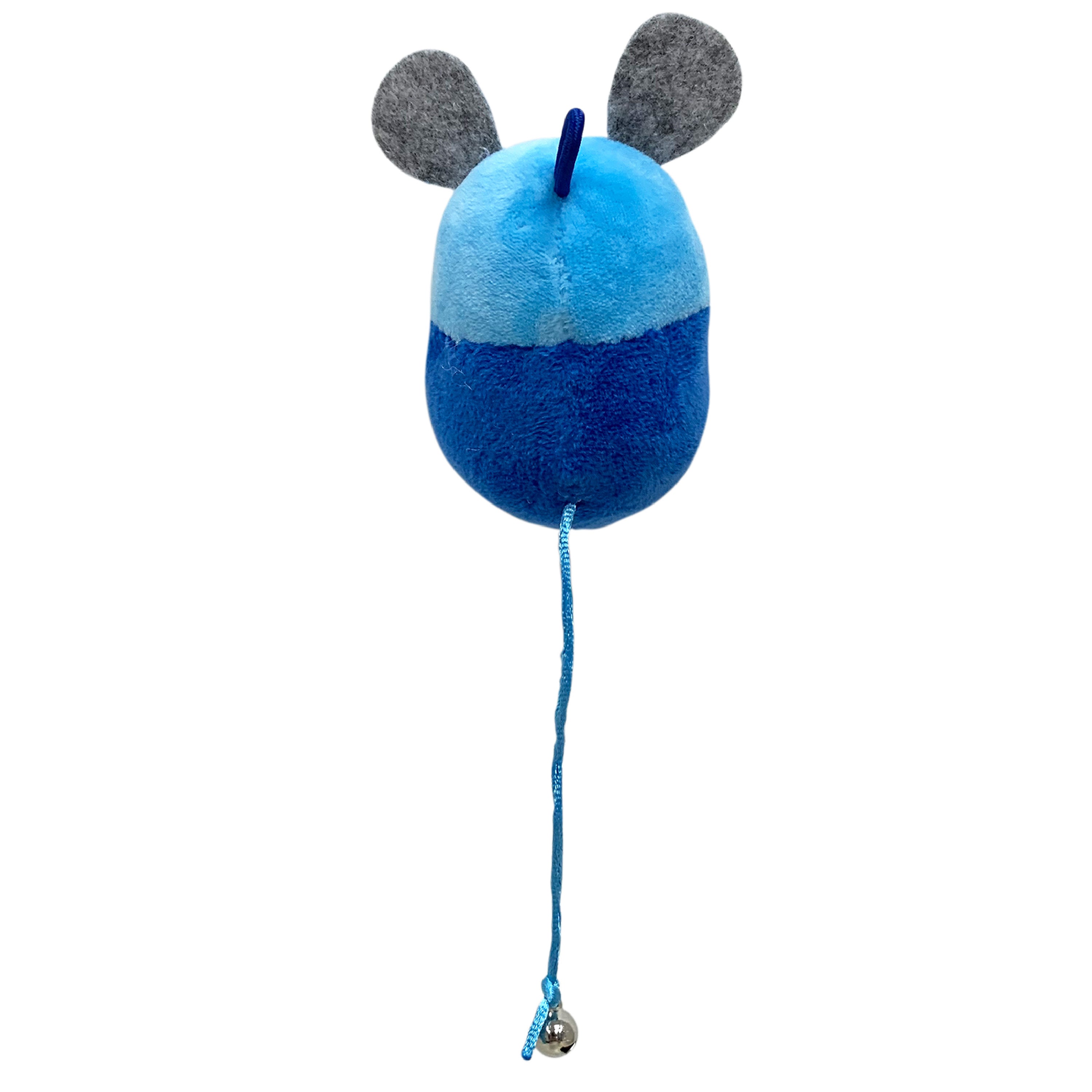 Nerf Cat Toy - Plush Cat with Catnip Pouch & Bell 9cm 05