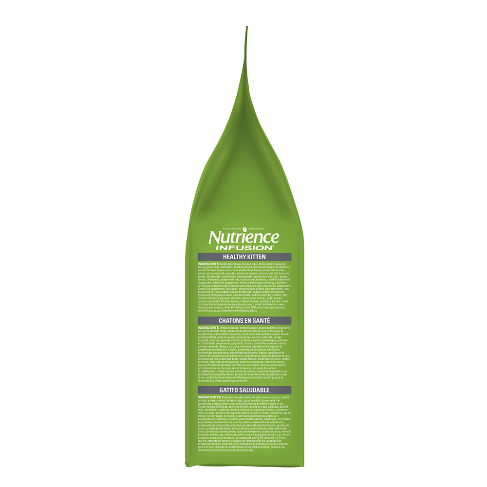 Nutrience Infusion Dry Cat Food Healthy Kitten Chicken 02