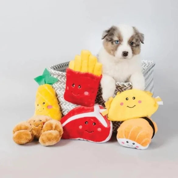 Zippy Paws Dog Toys Plush NOMNOMZ - Fries 03