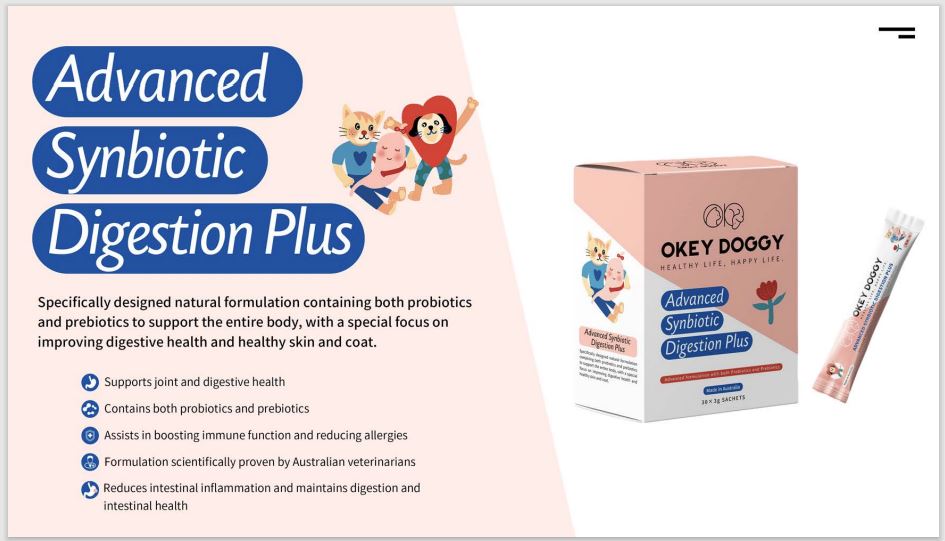 Okey Doggy Advanced Synbiotic Digestion Plus