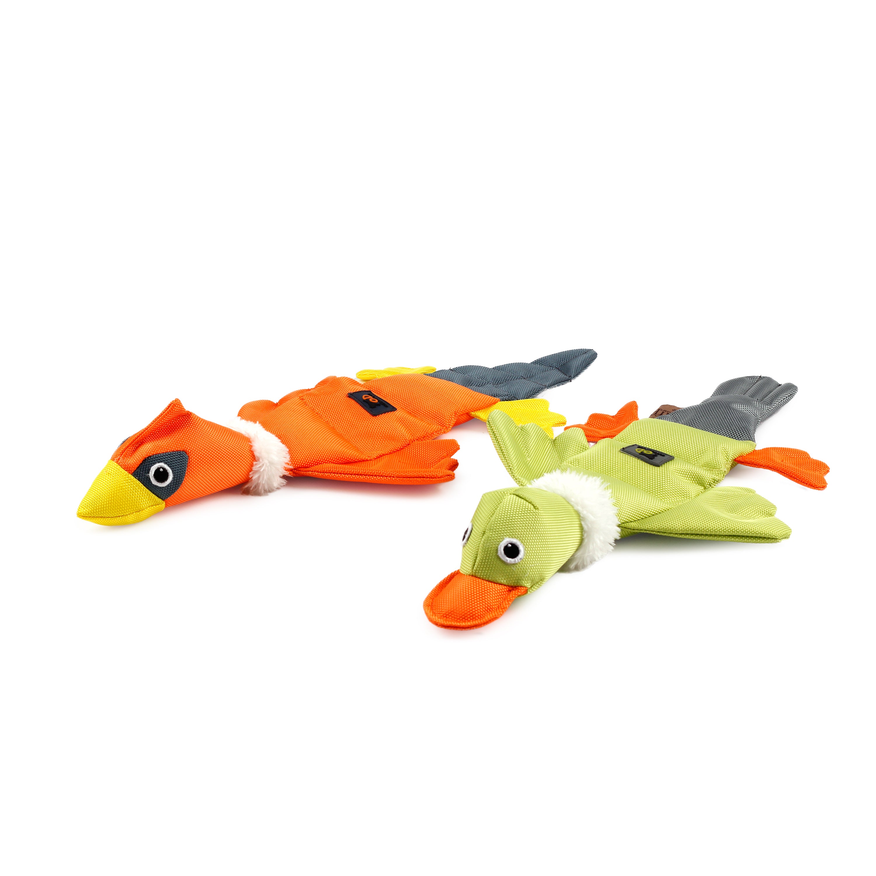 All for Paws AFP Dog Outdoor Ballistic Quack Duck - Orange/Green