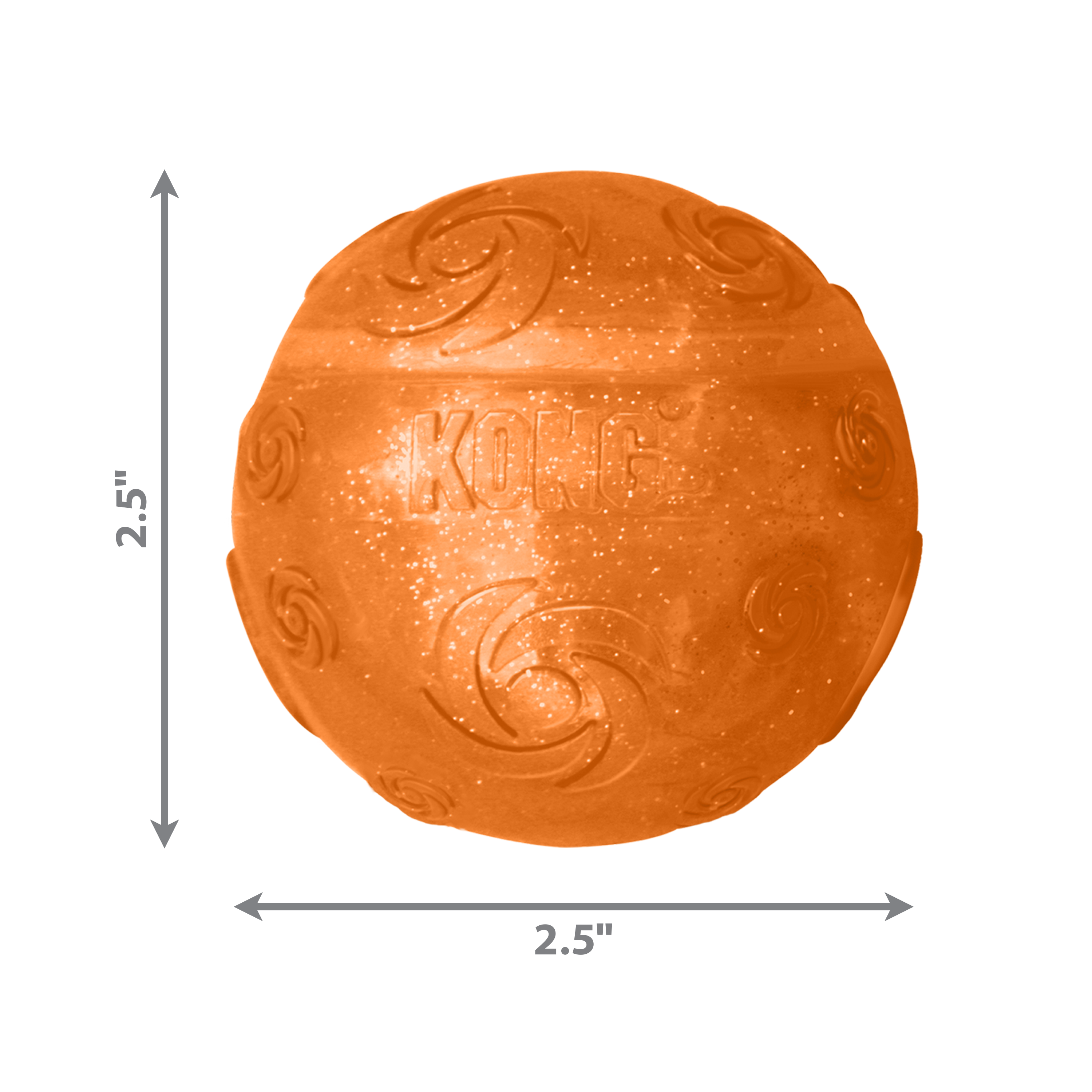 KONG Dog Toys Squeezz Crackle Ball Assorted 03