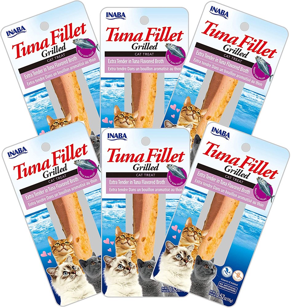 Inaba Cat Treat Grilled Tuna Fillet Extra Tender In Tuna Broth 03