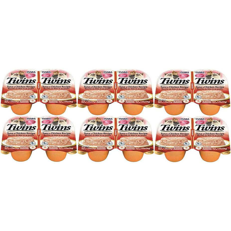 Inaba Cat Treat Twin Packs Tuna & Chicken Recipe 03