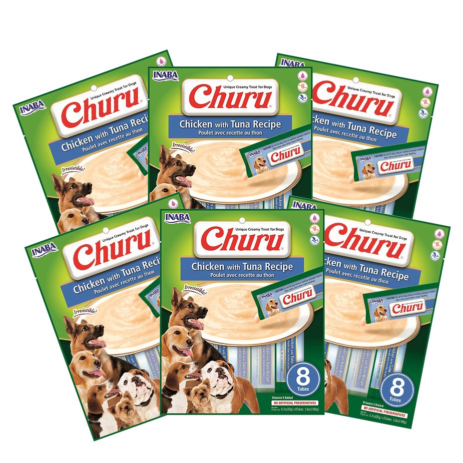Inaba Dog Treat Churu Chicken with Tuna 03