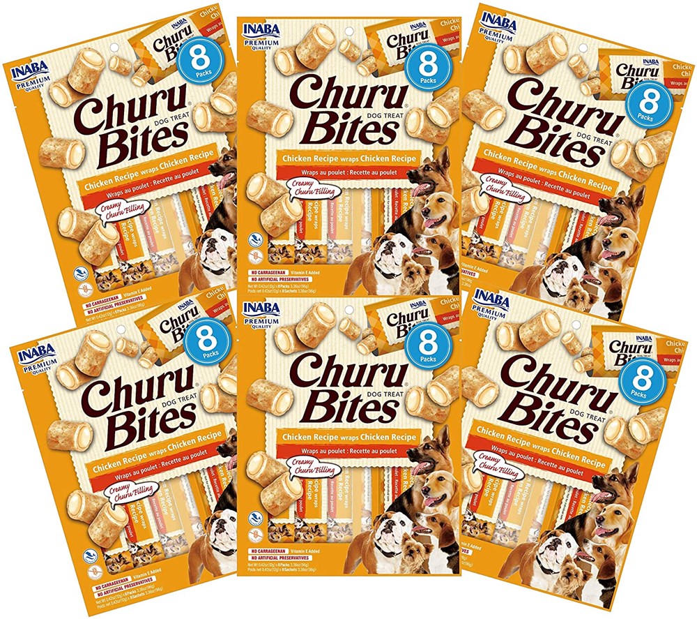 Inaba Dog Treat Churu Bites Wraps Chicken 02
